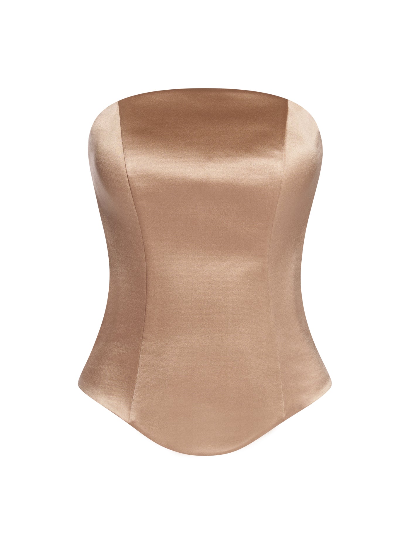 Round Silk Corset