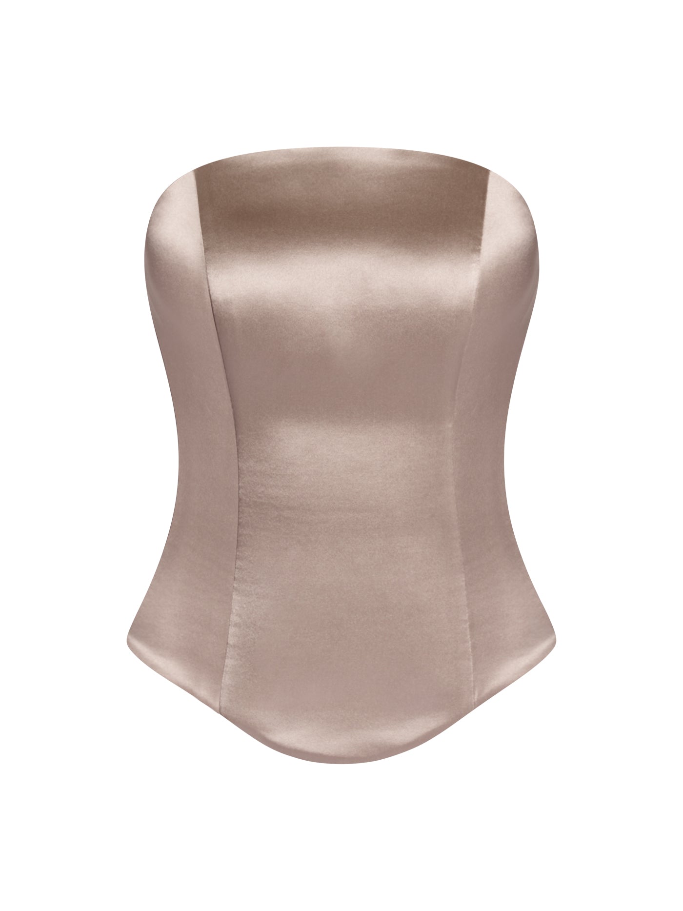 Round Silk Corset