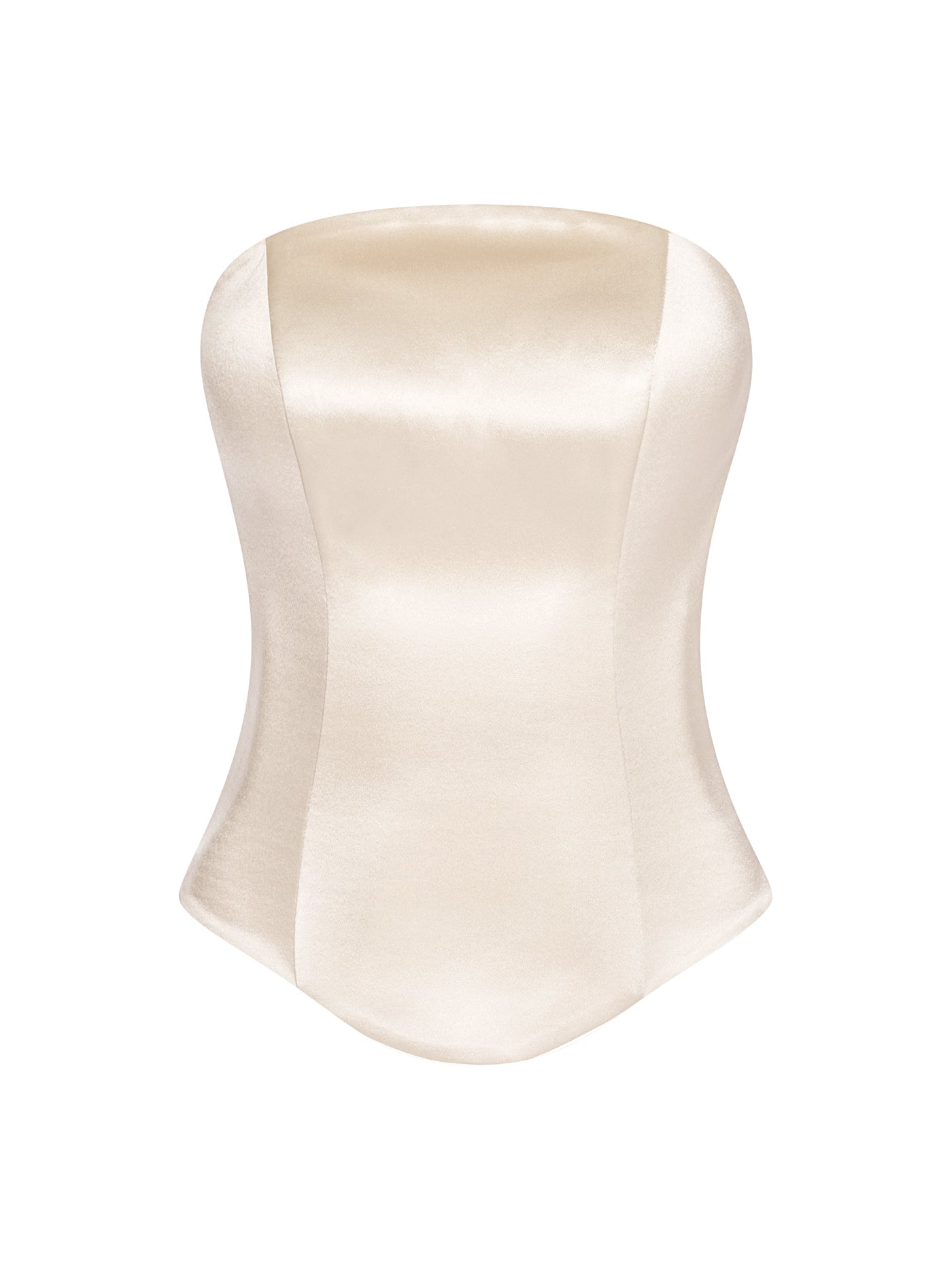 Round Silk Corset