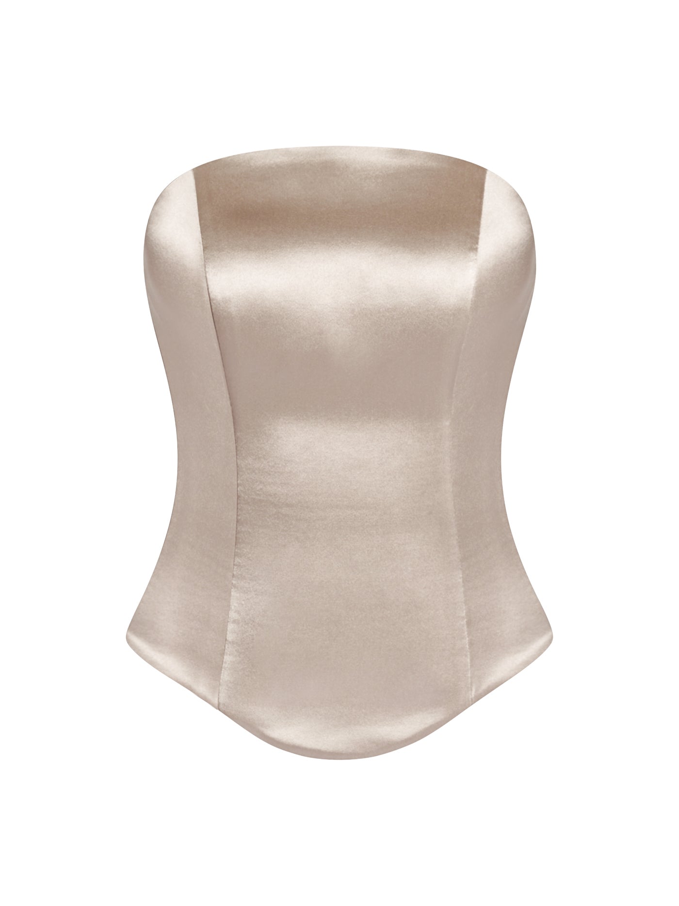 Round Silk Corset