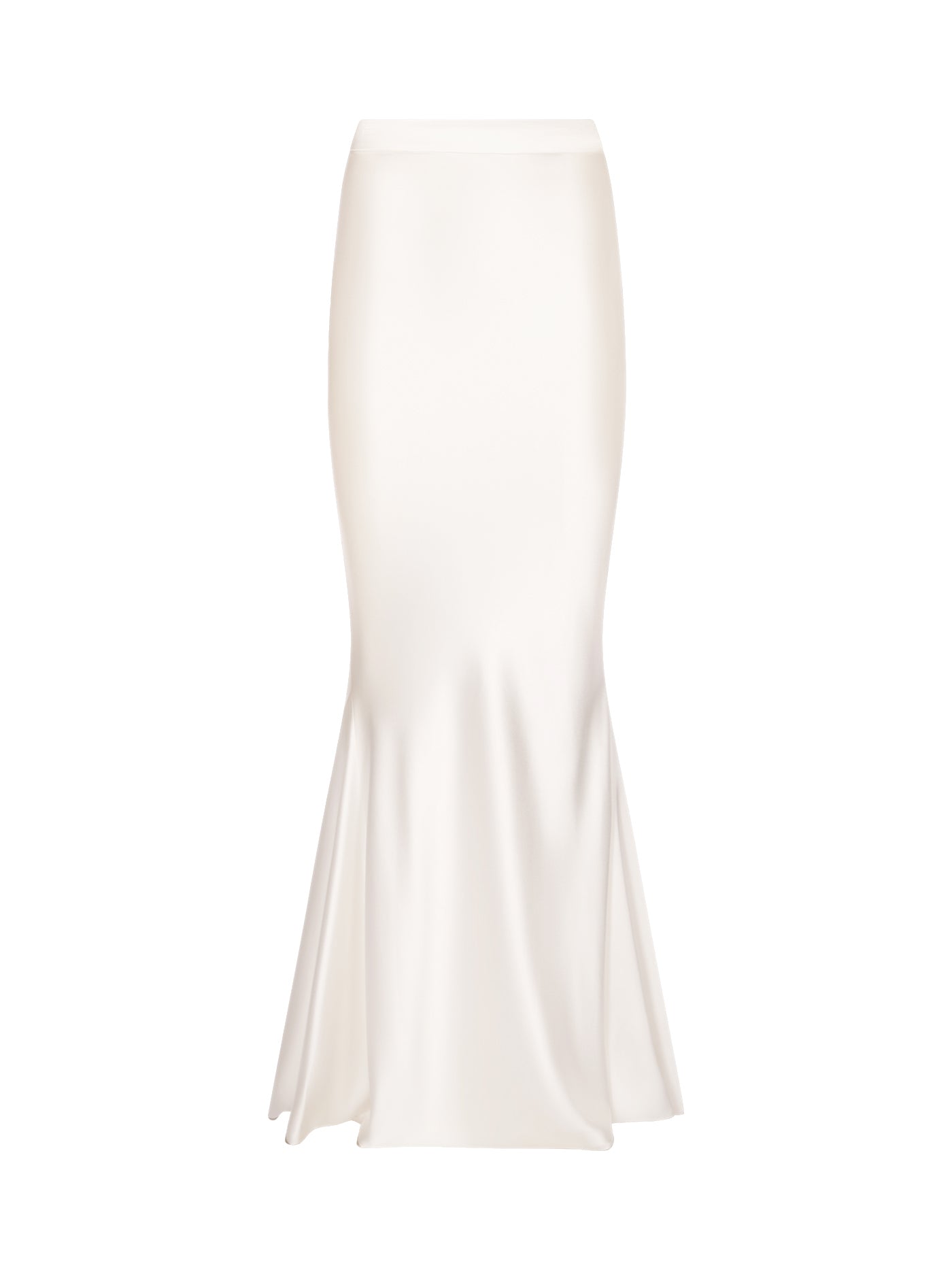 Bias-Cut Flared Skirt