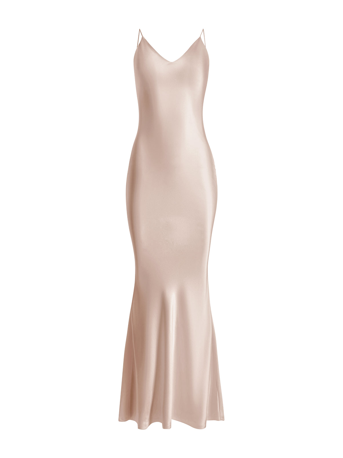 V-neck slip dress