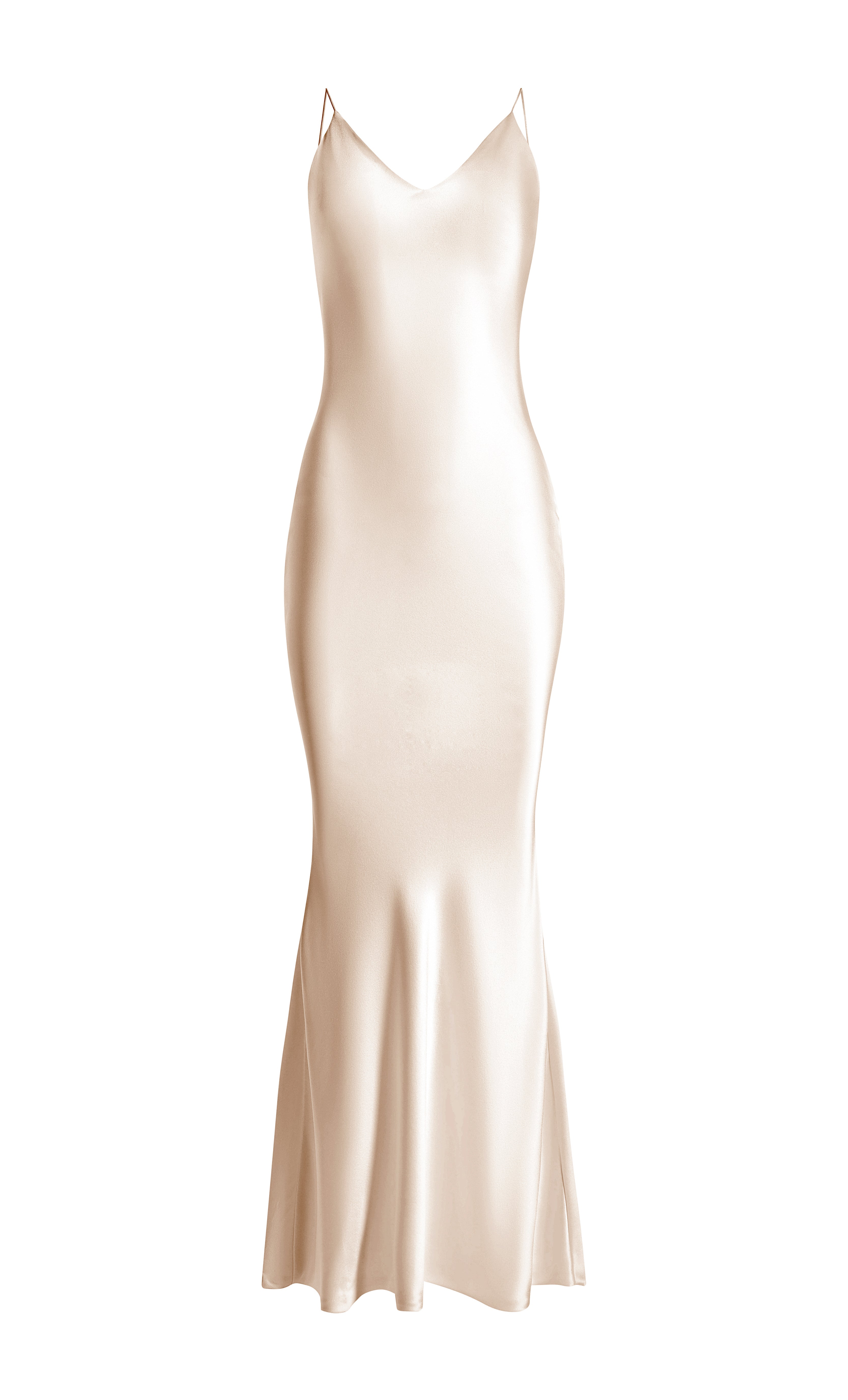 V-neck slip dress