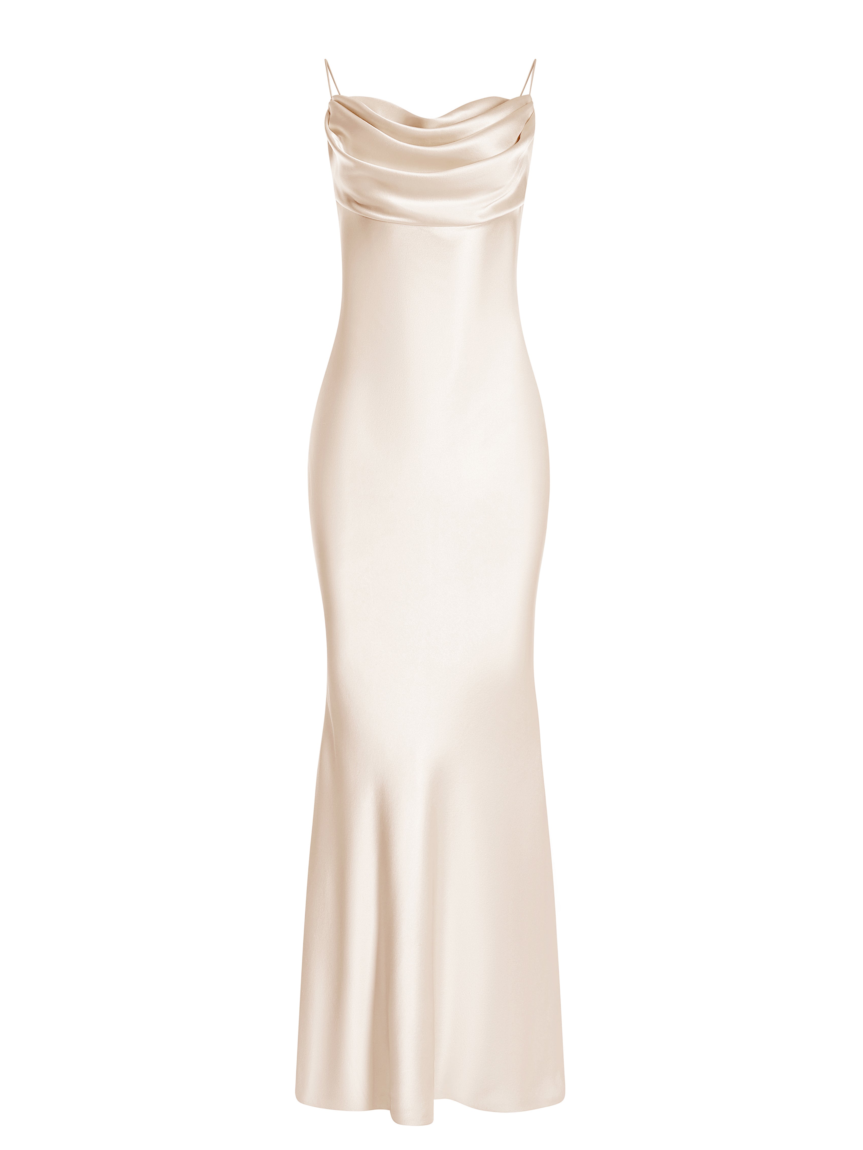 Cowl slip dress