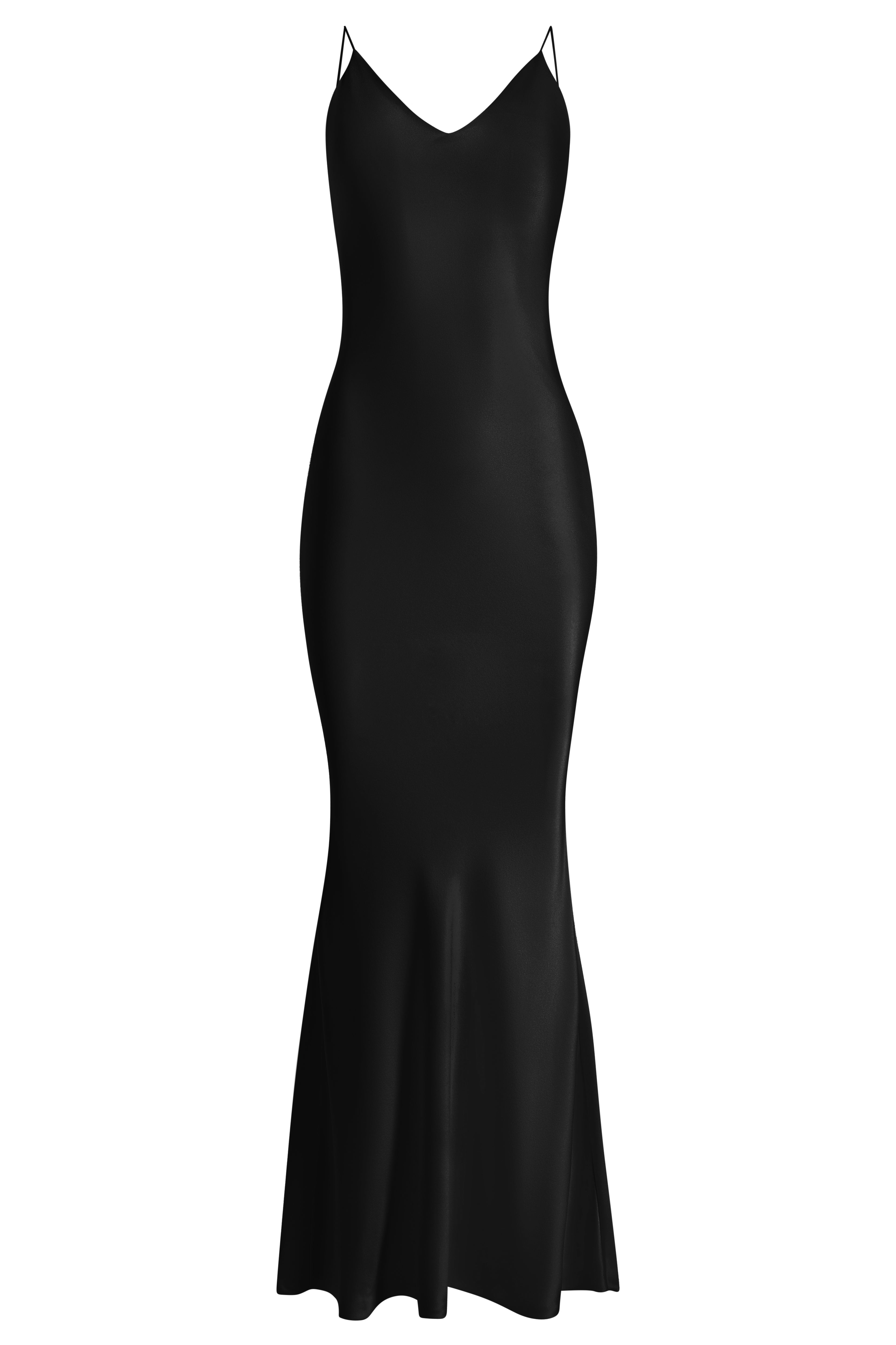 V-neck slip dress