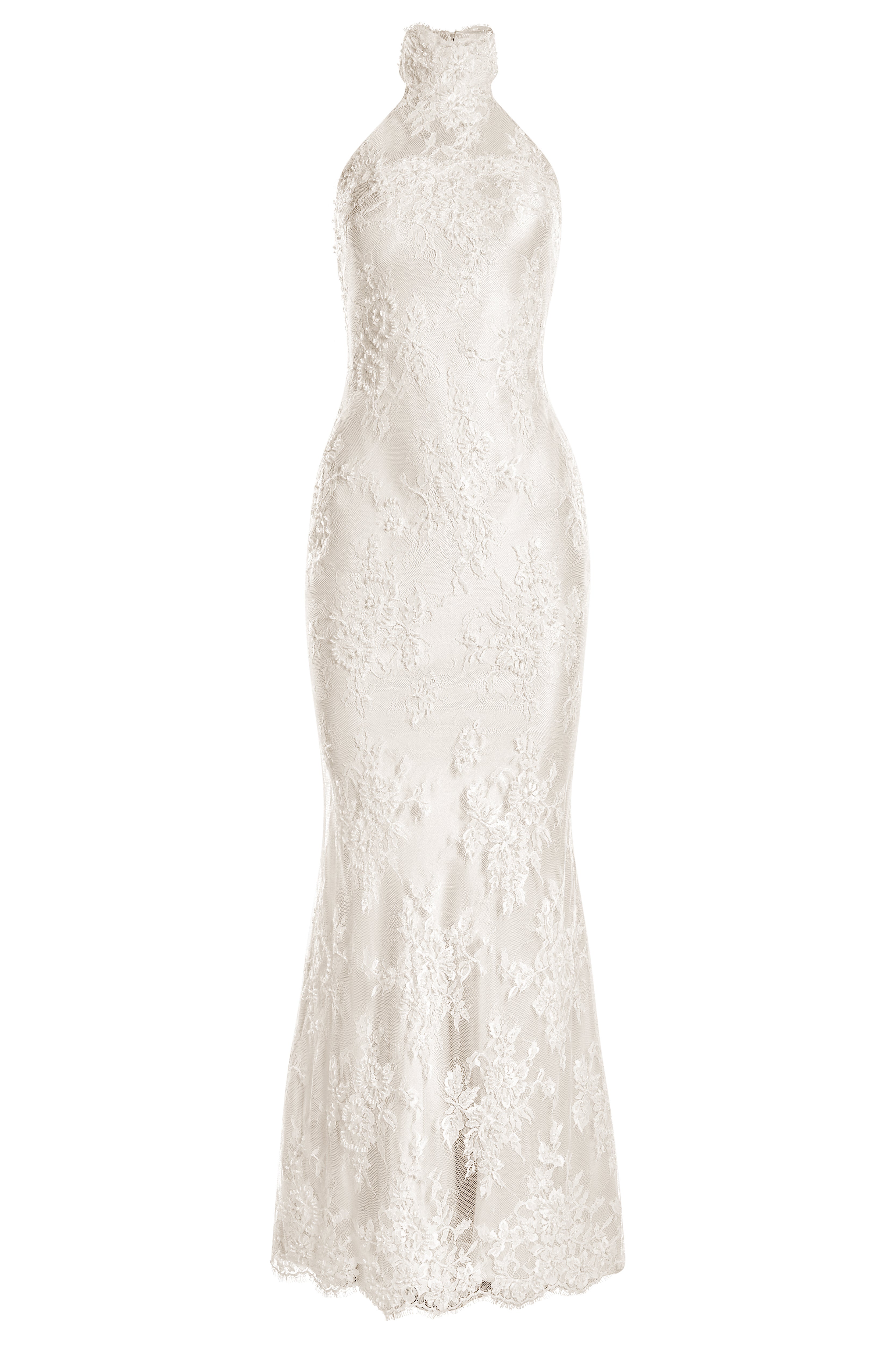 Halter column dress