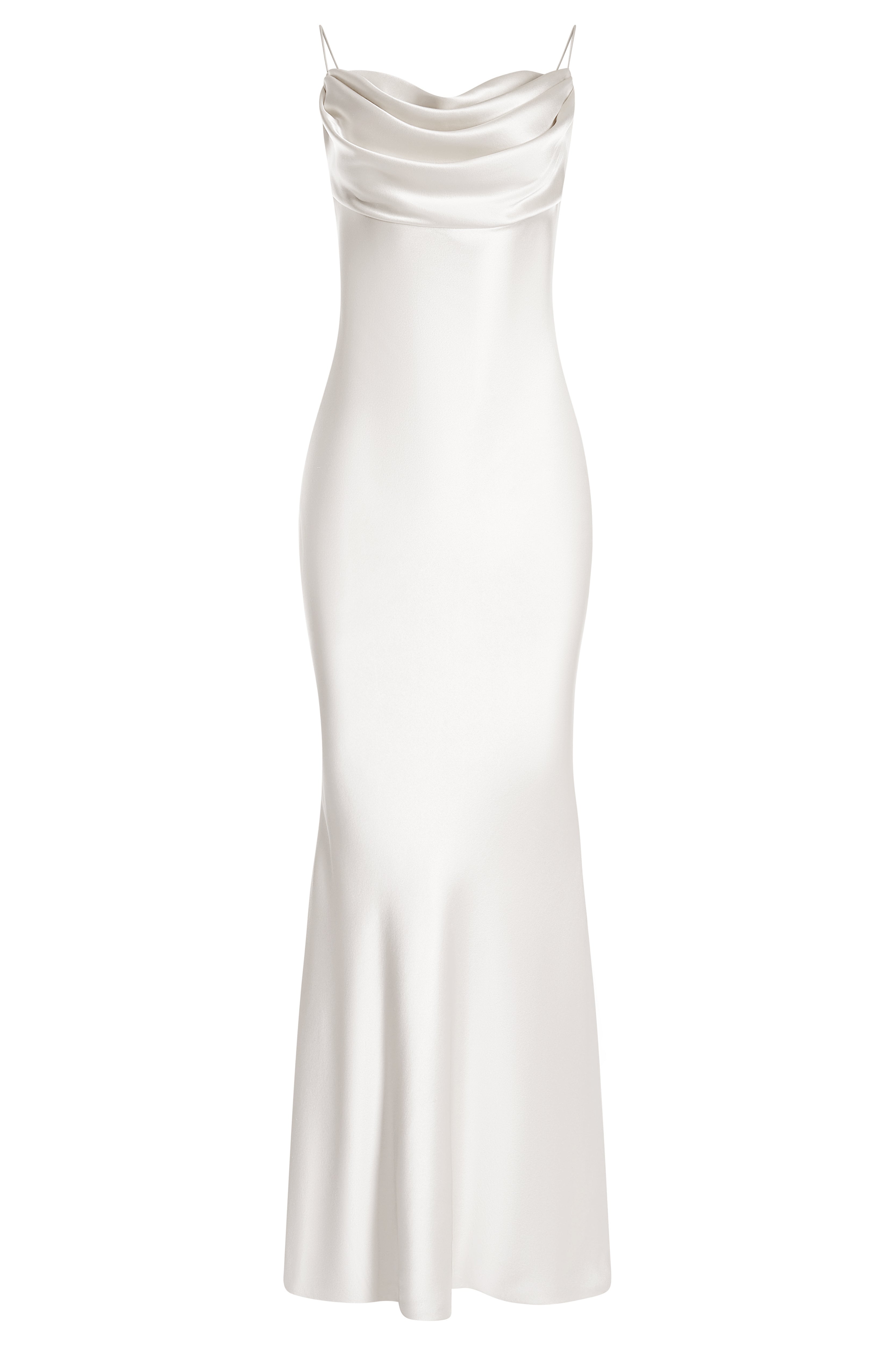 Cowl neck slip dress