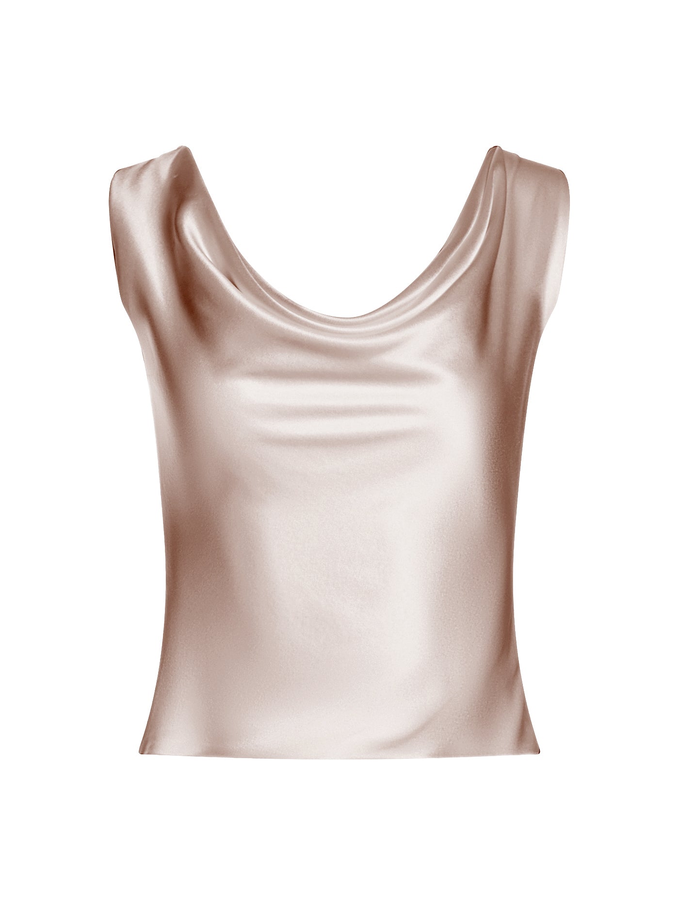 Draped Cowl Blouse