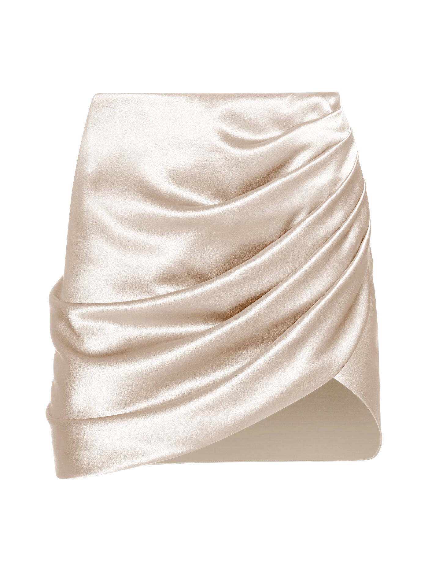 Draped Short Skirt