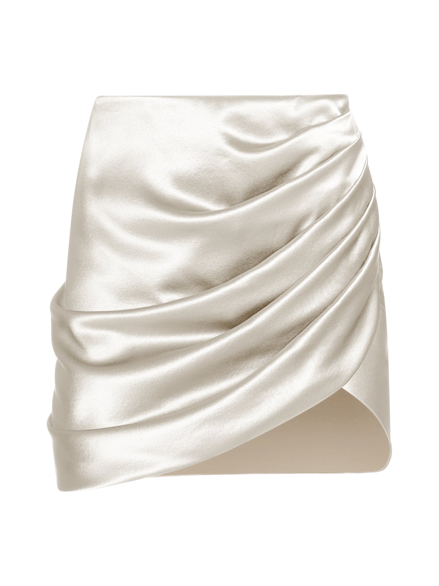 Draped Short Skirt