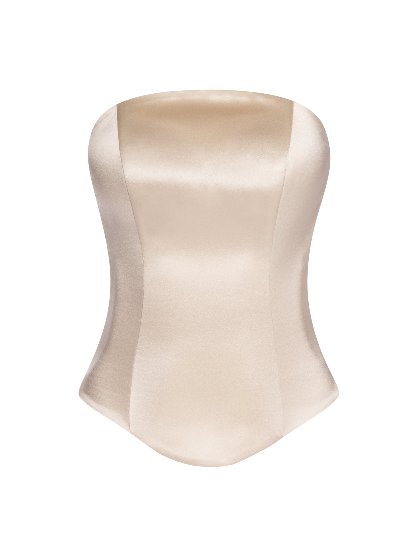 Round Silk Corset