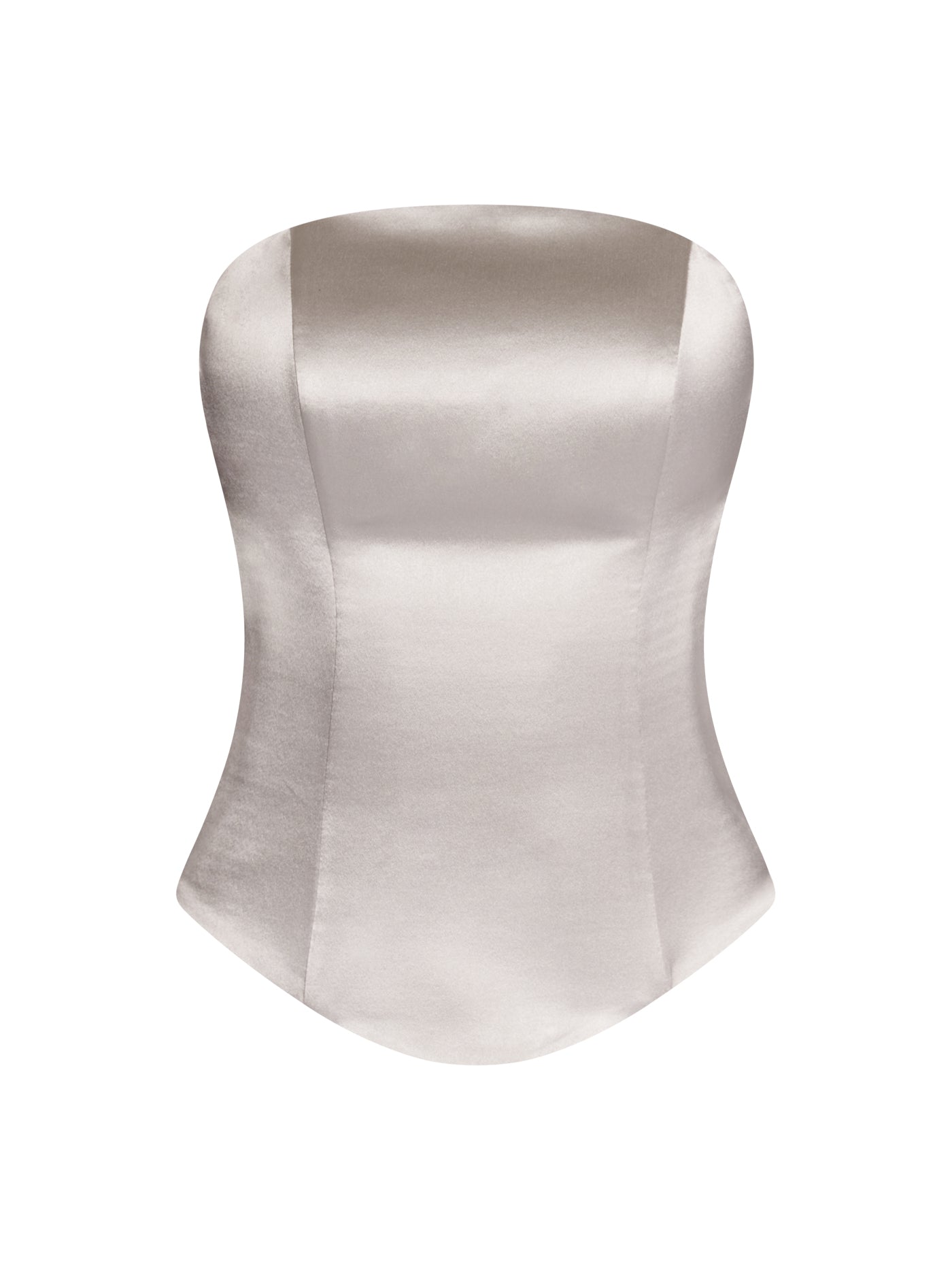 Round Silk Corset