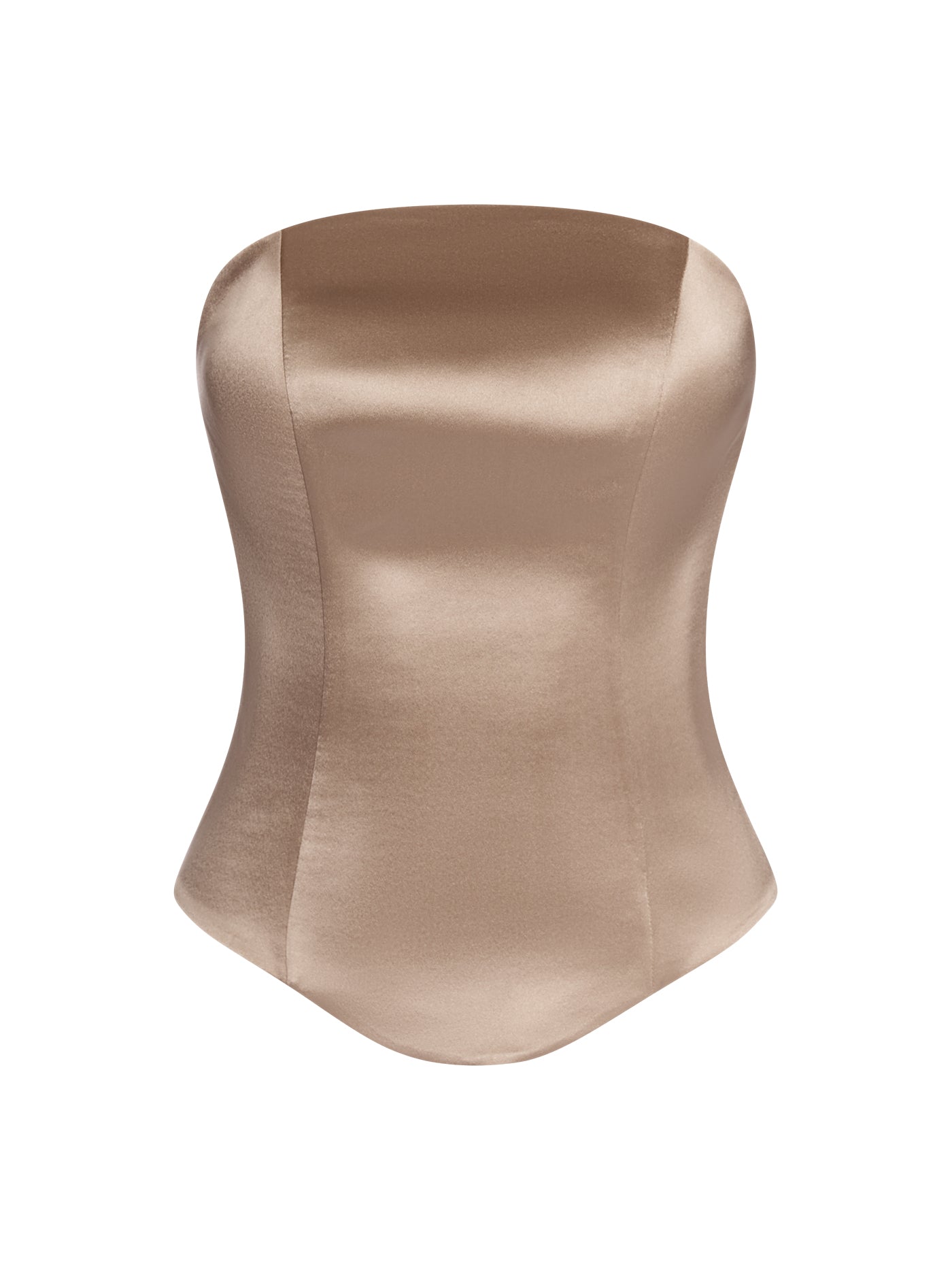Round Silk Corset