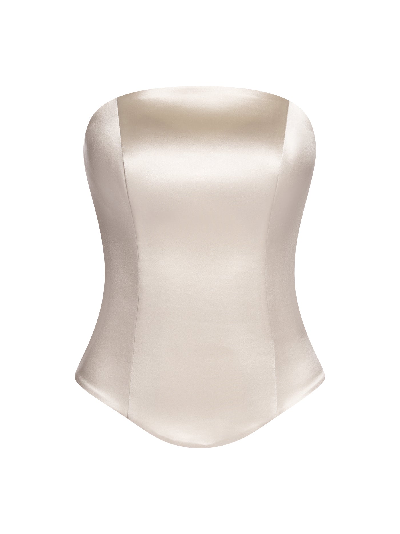 Round Silk Corset