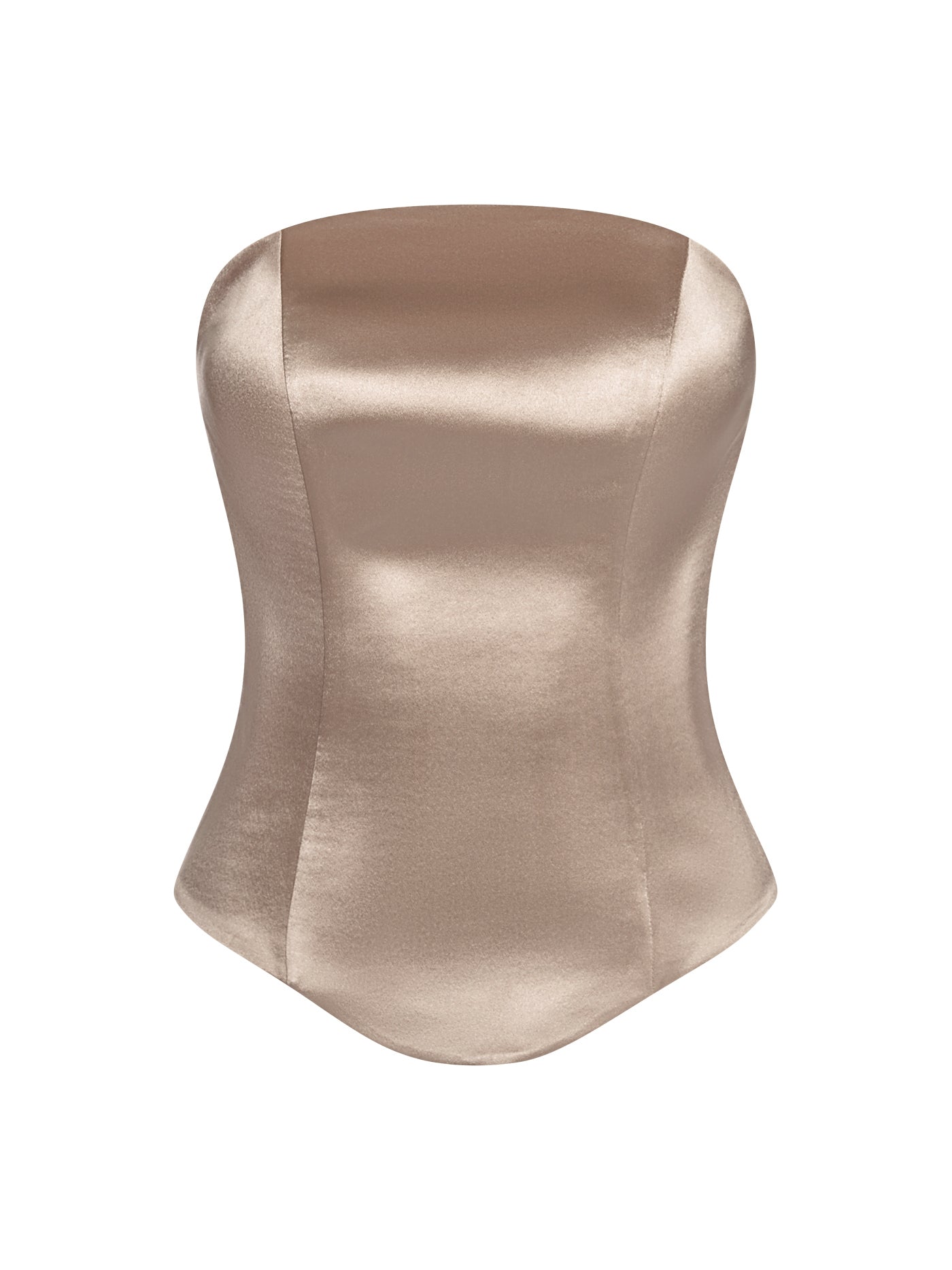 Round Silk Corset