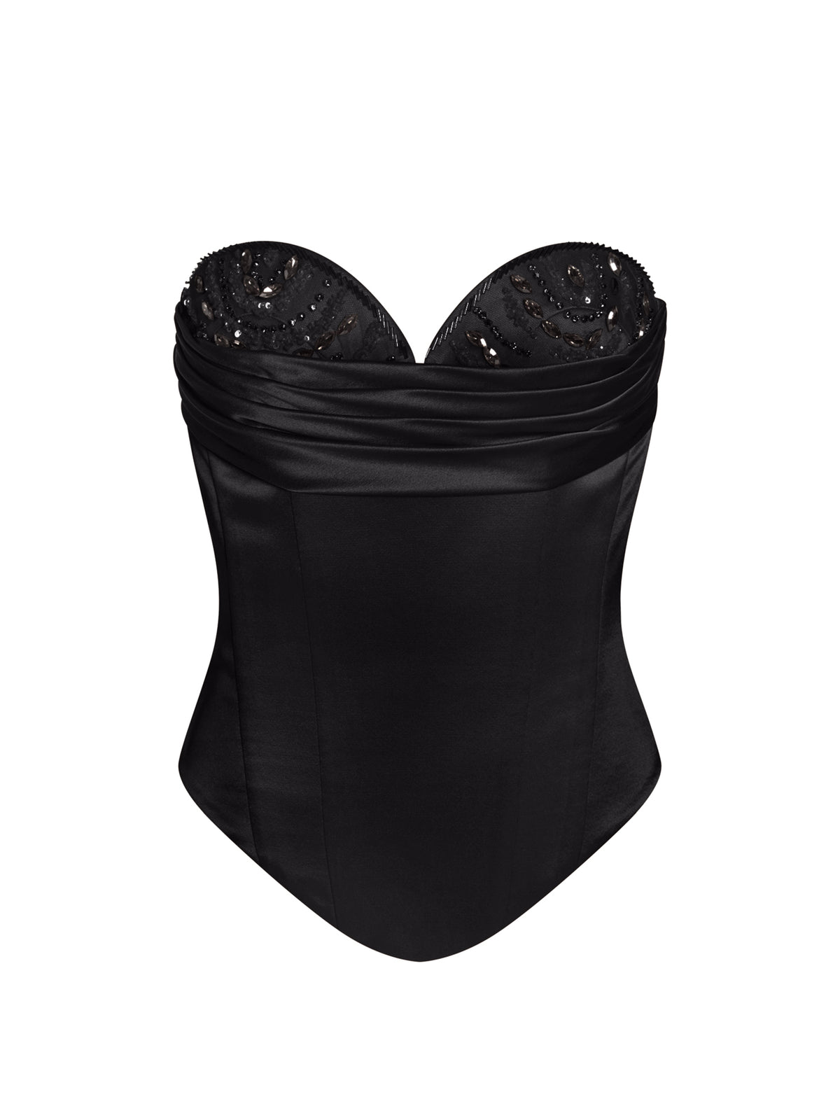 Draped Sweetheart Corset