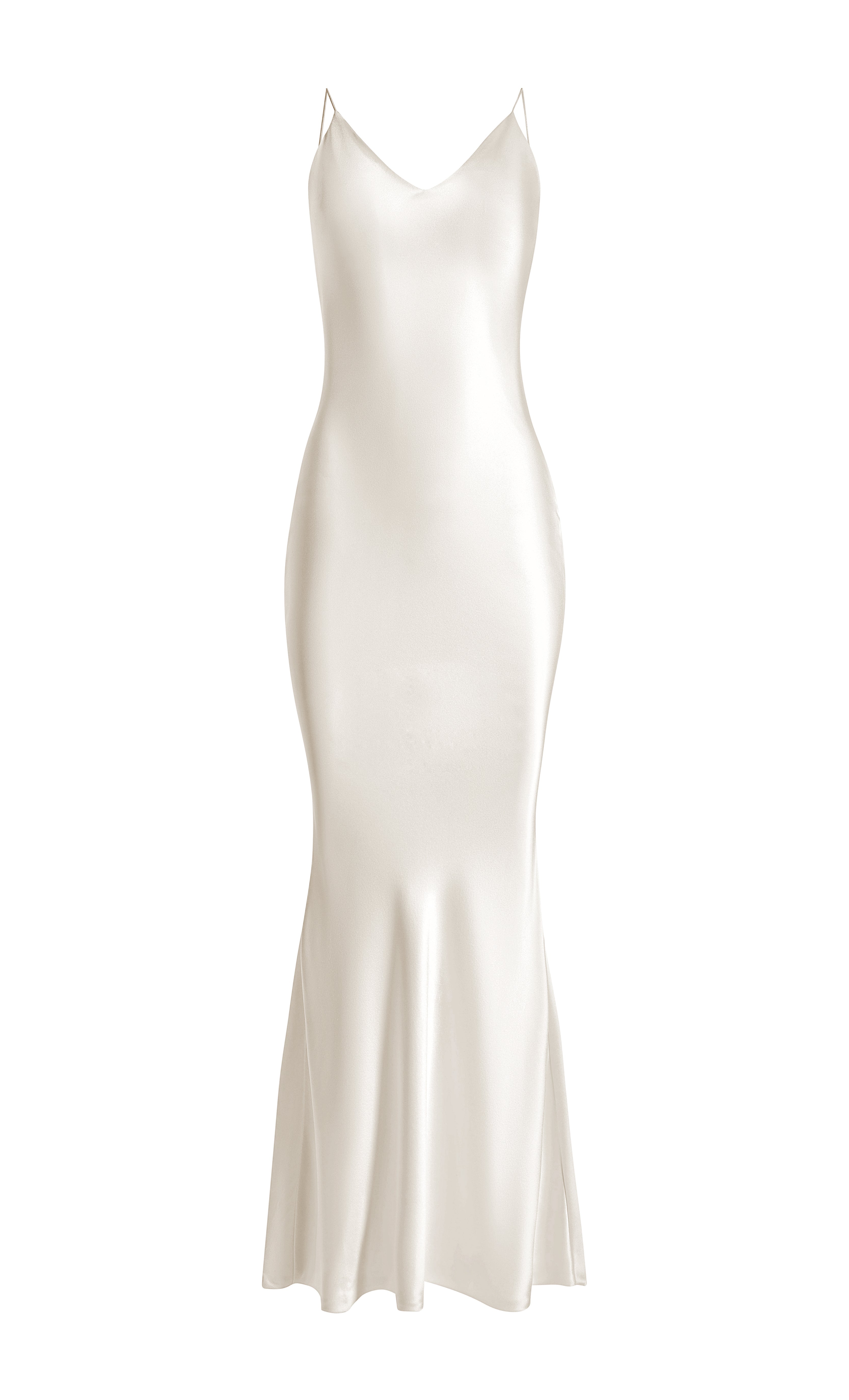 V-neck slip dress