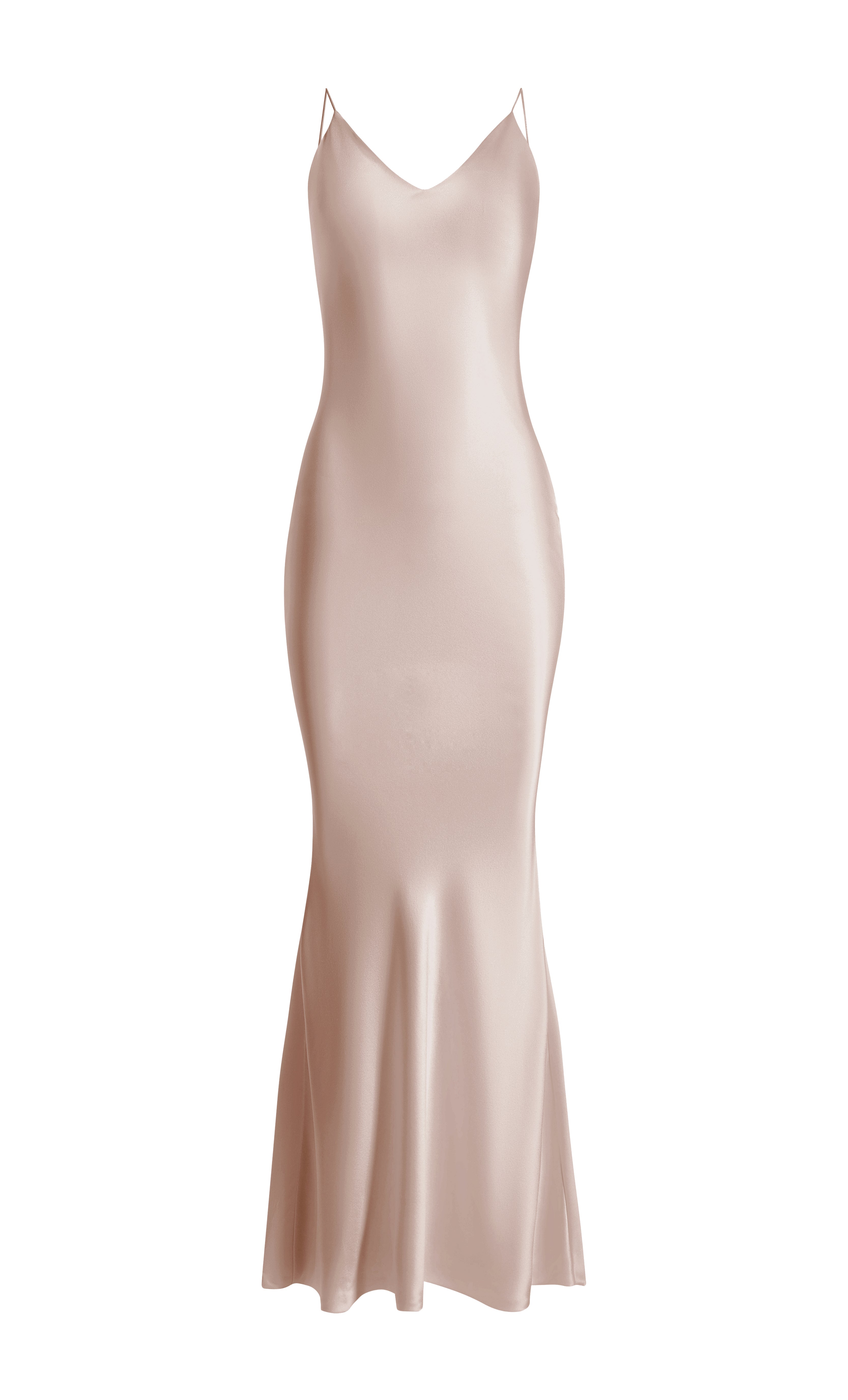 V-neck slip dress