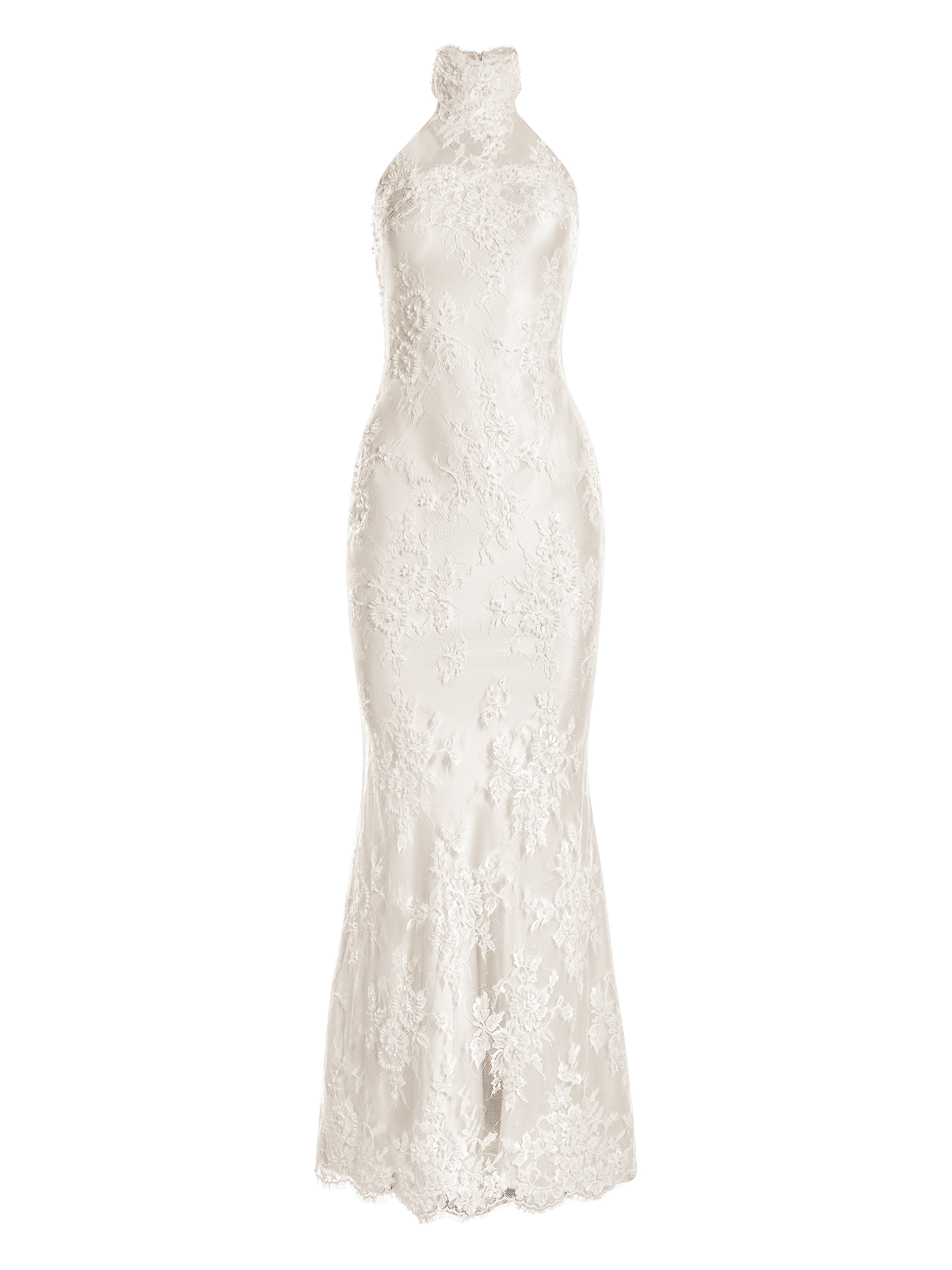 Halter lace dress