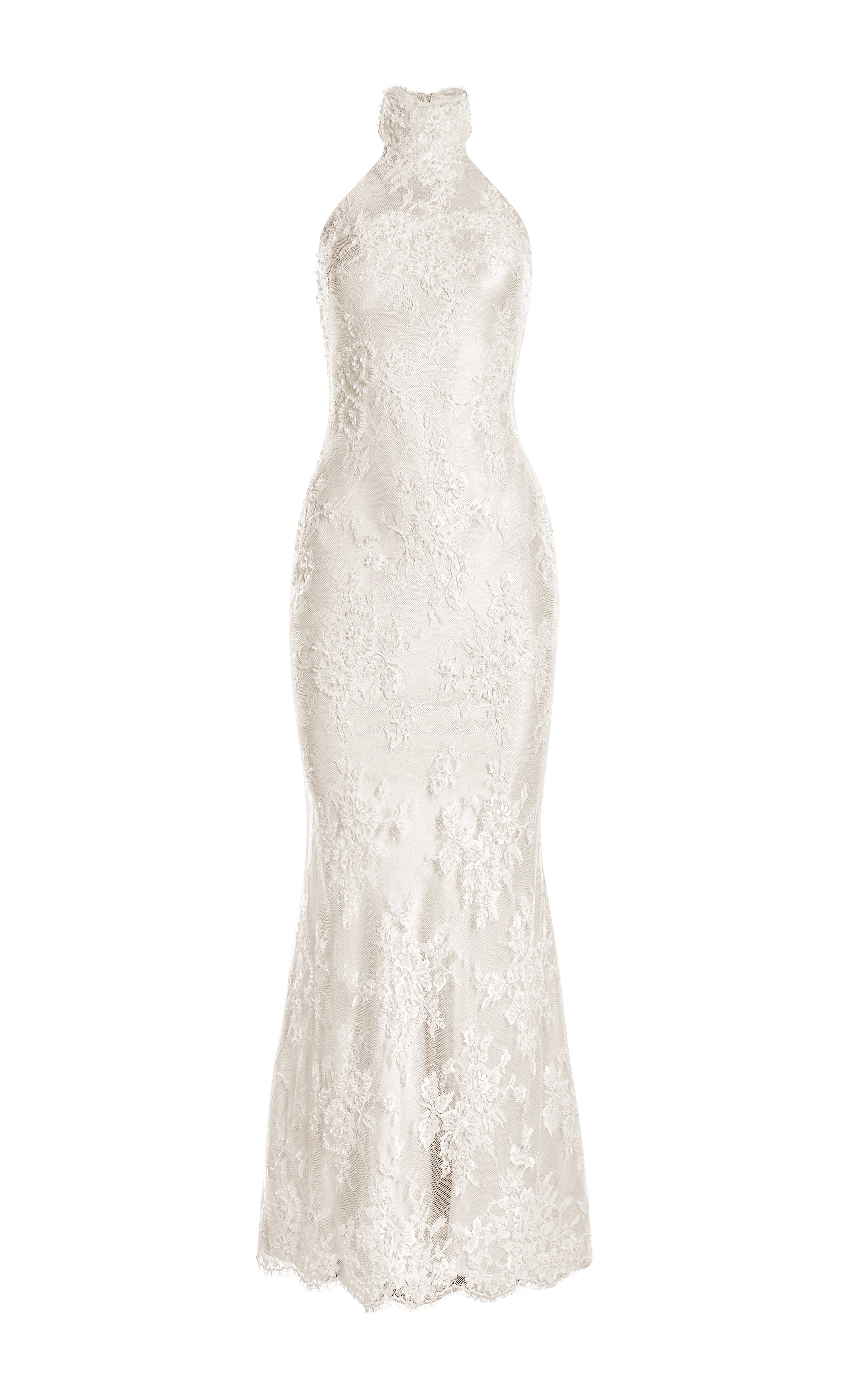 Halter lace dress
