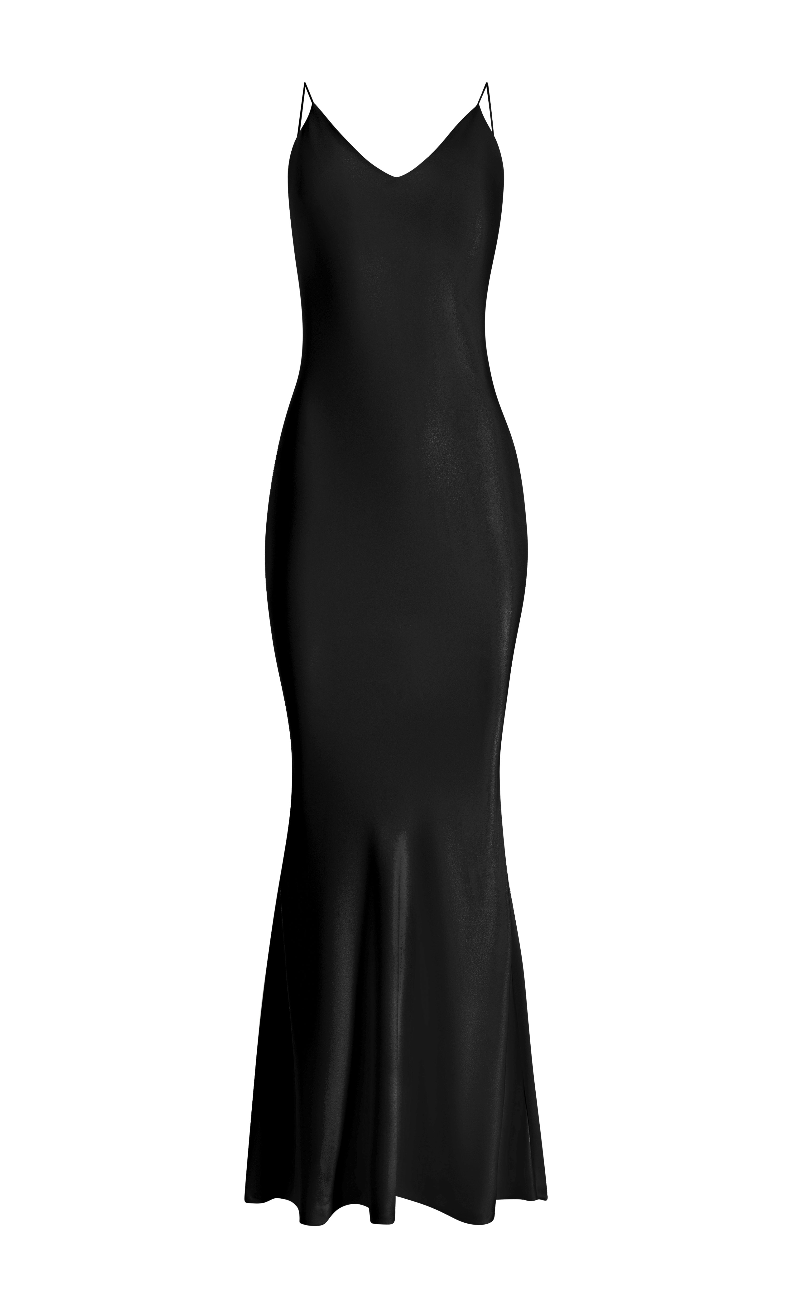 V-neck slip dress