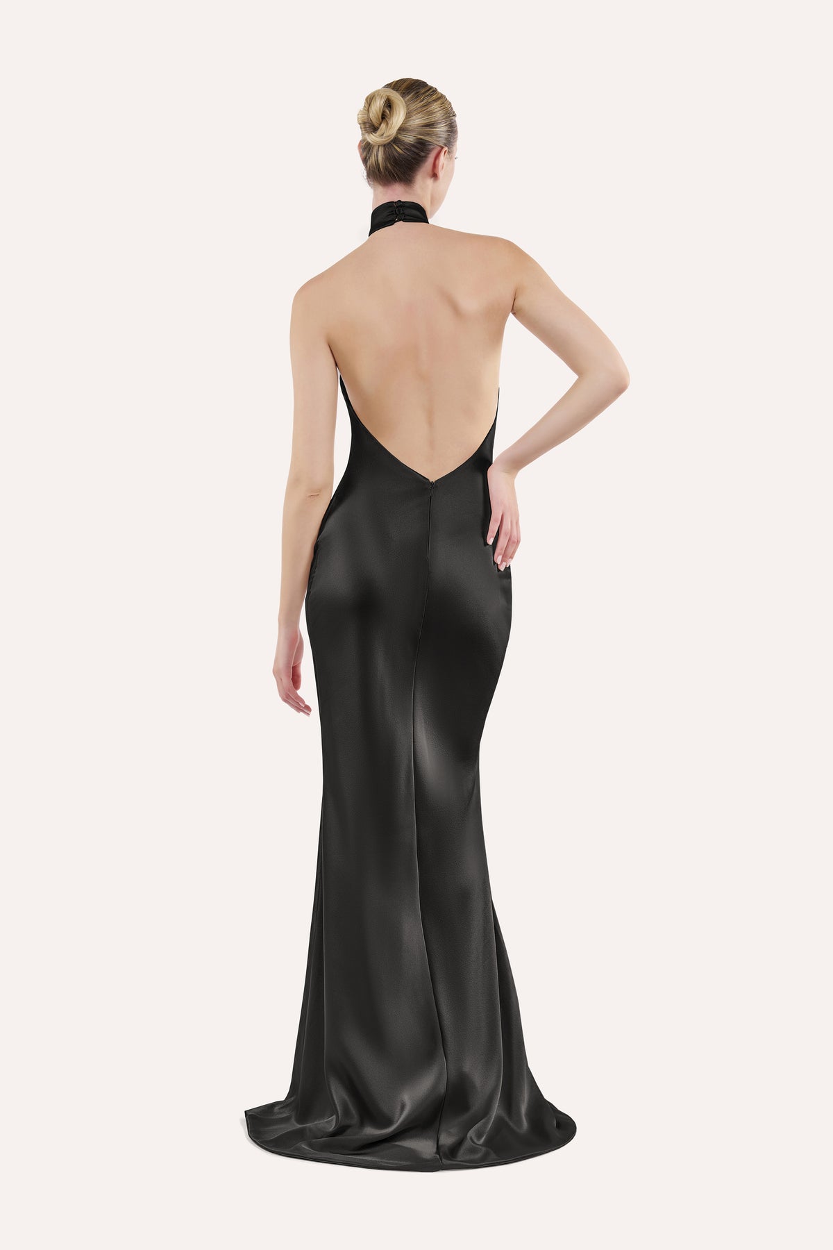 Halter slip dress