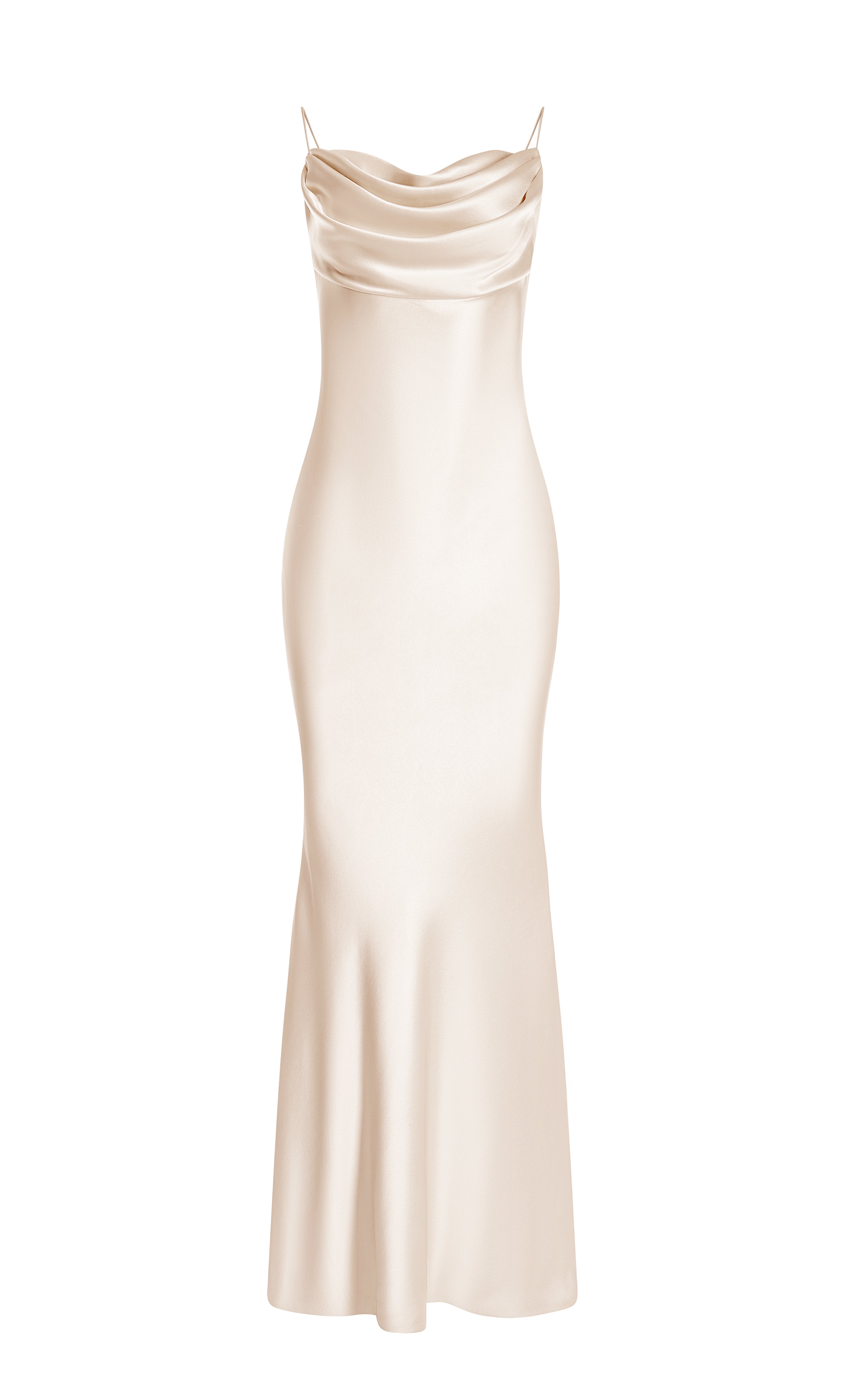 Cowl slip dress