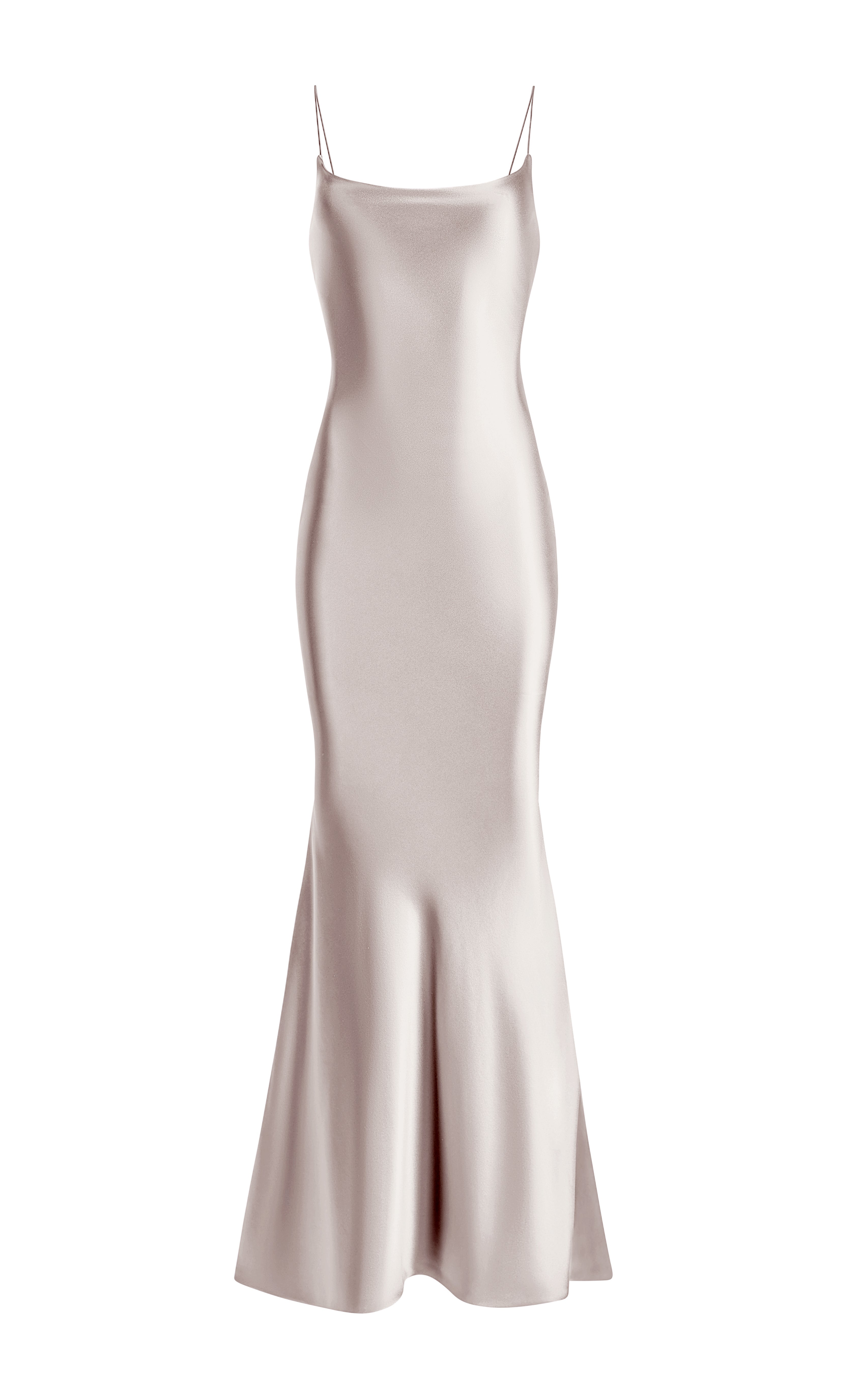 Boat-neck slip dress