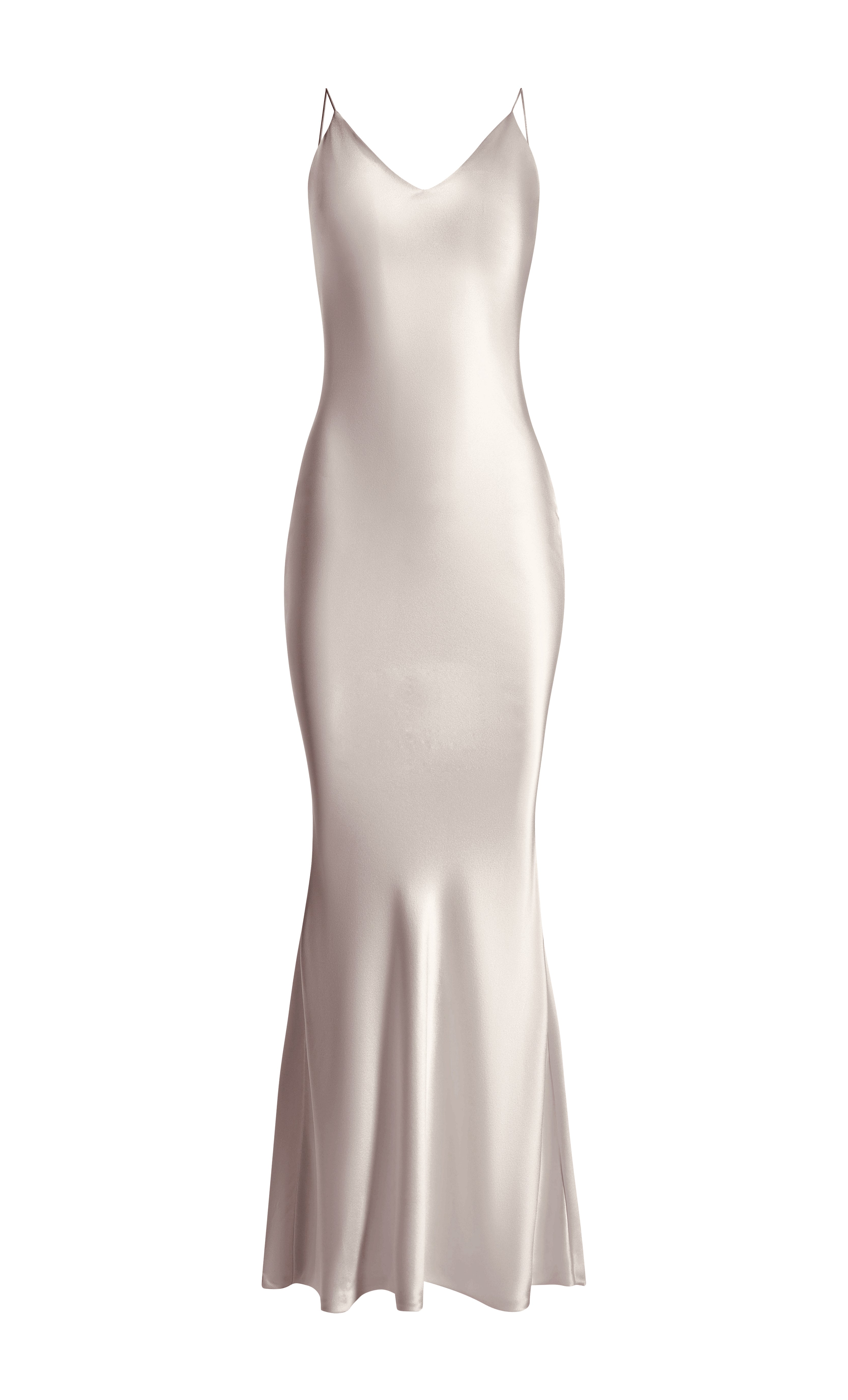 V-neck slip dress