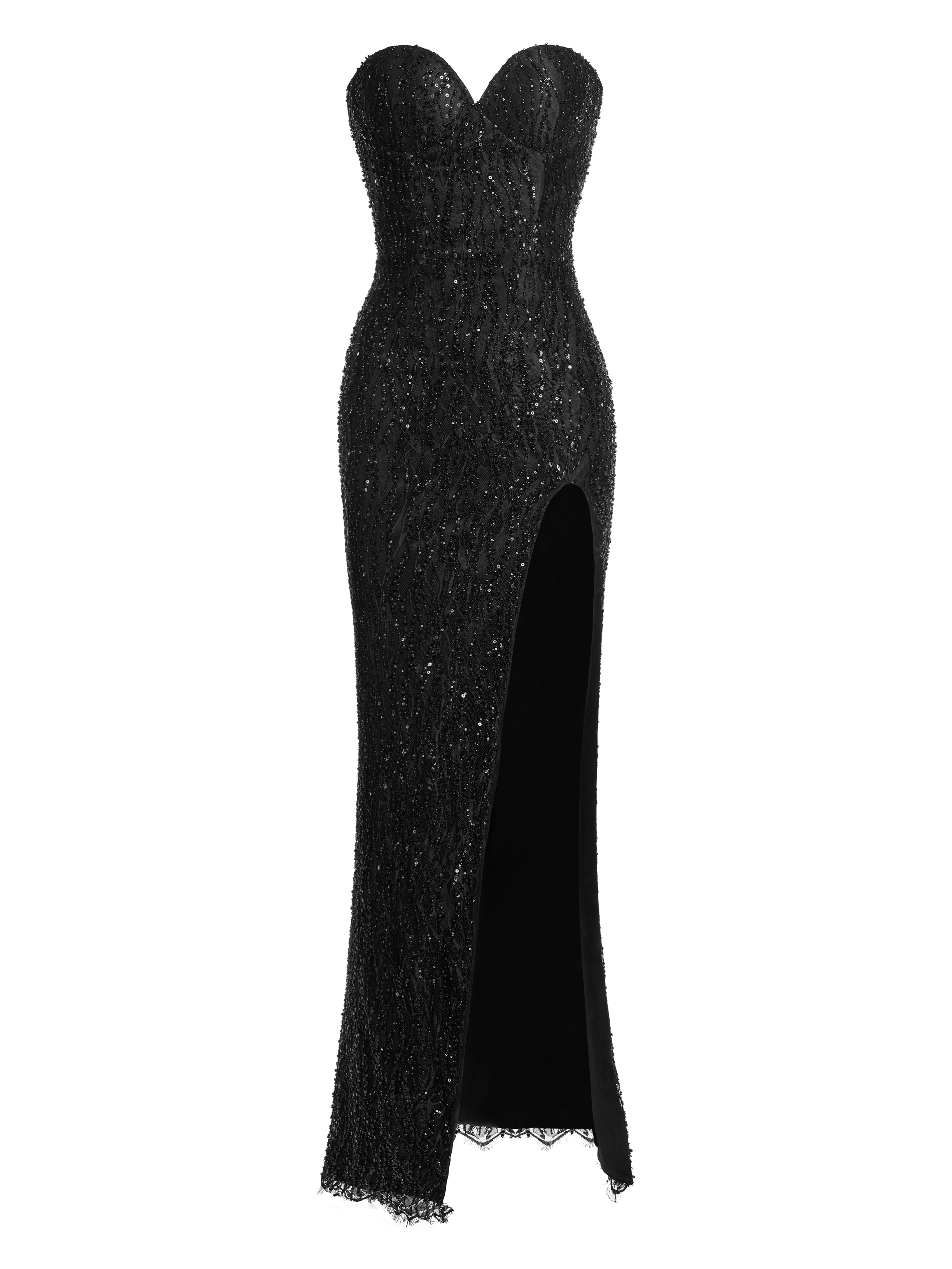 Sweetheart lace dress