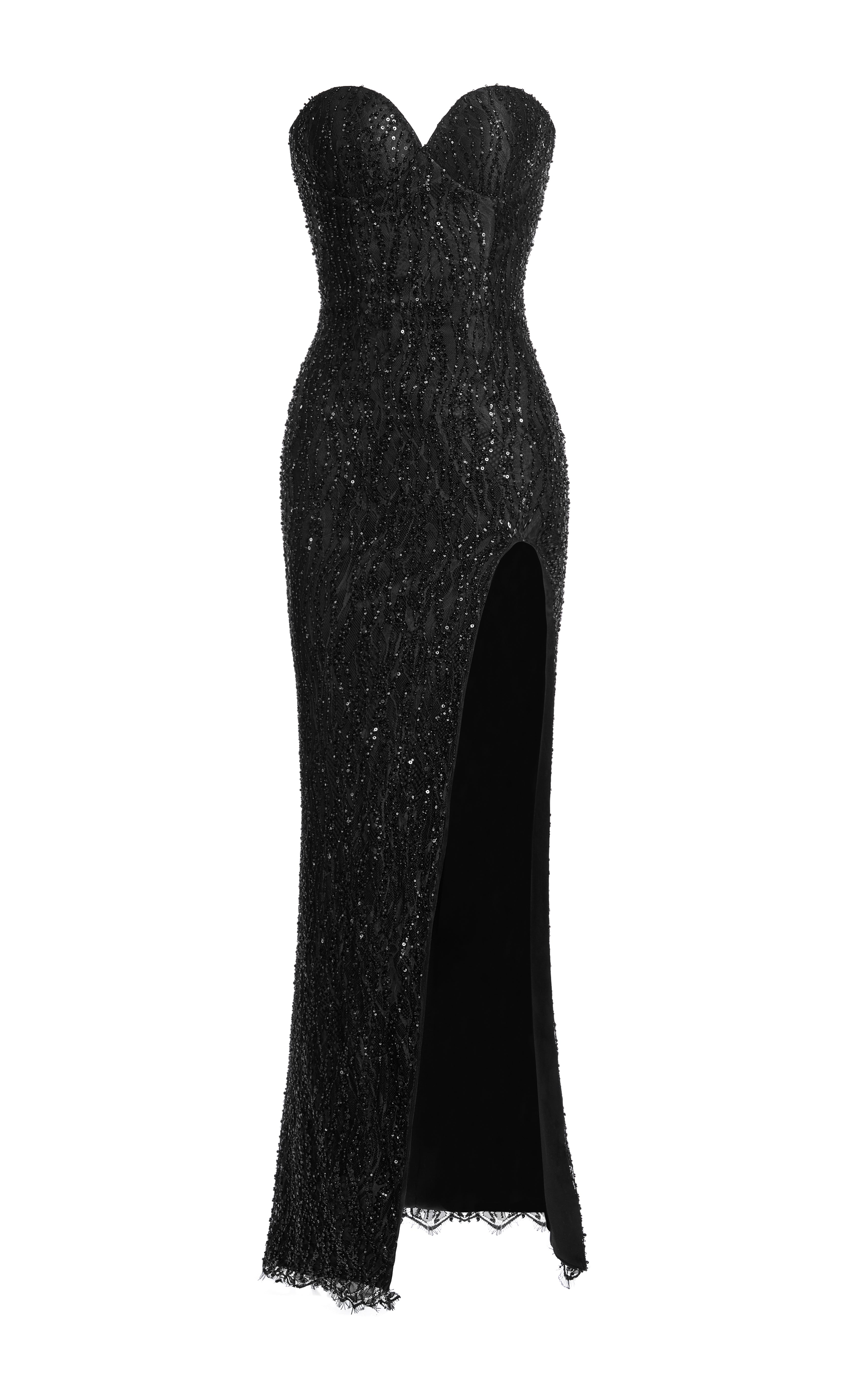 Sweetheart lace dress
