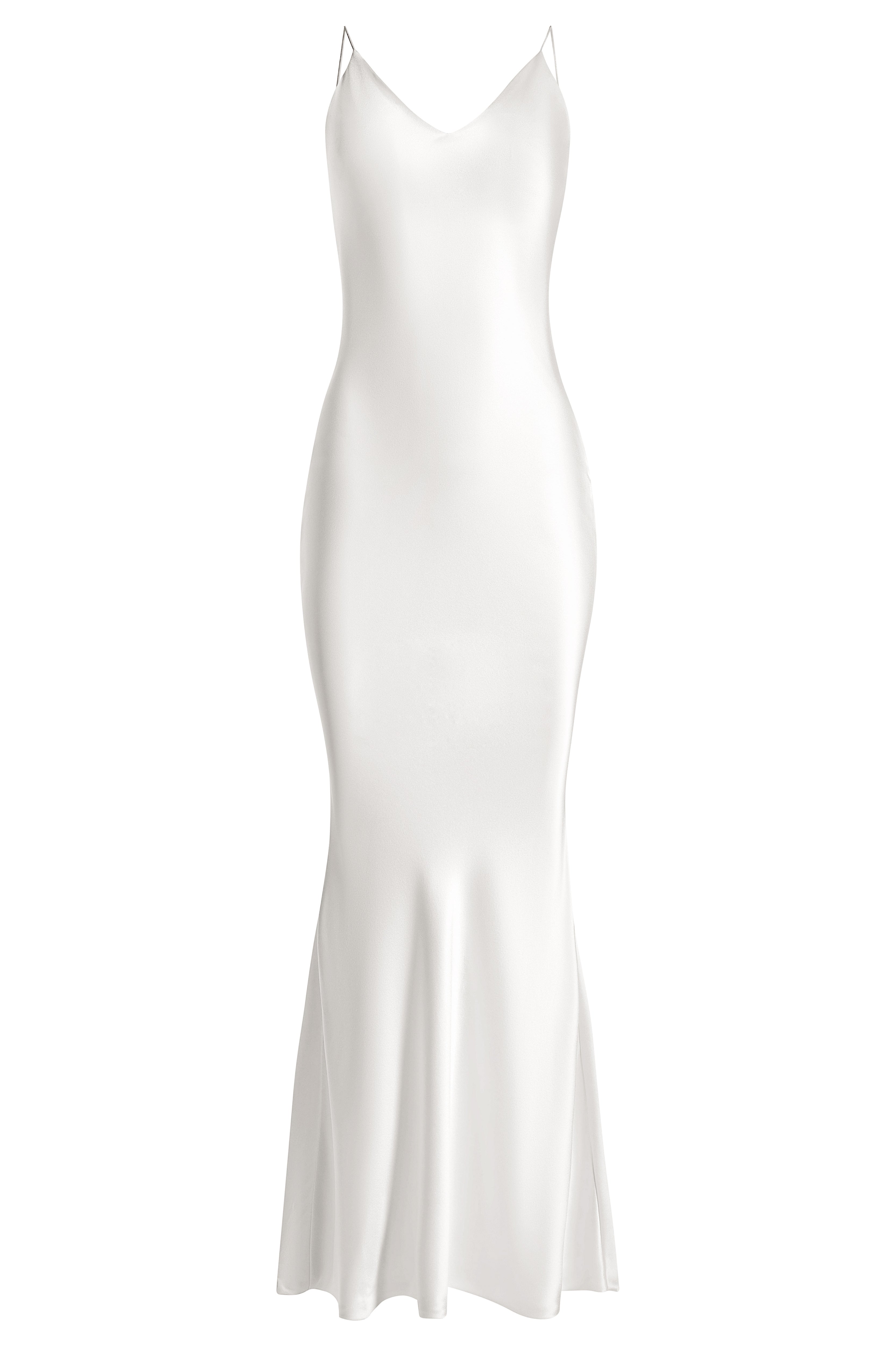 V-neck slip dress