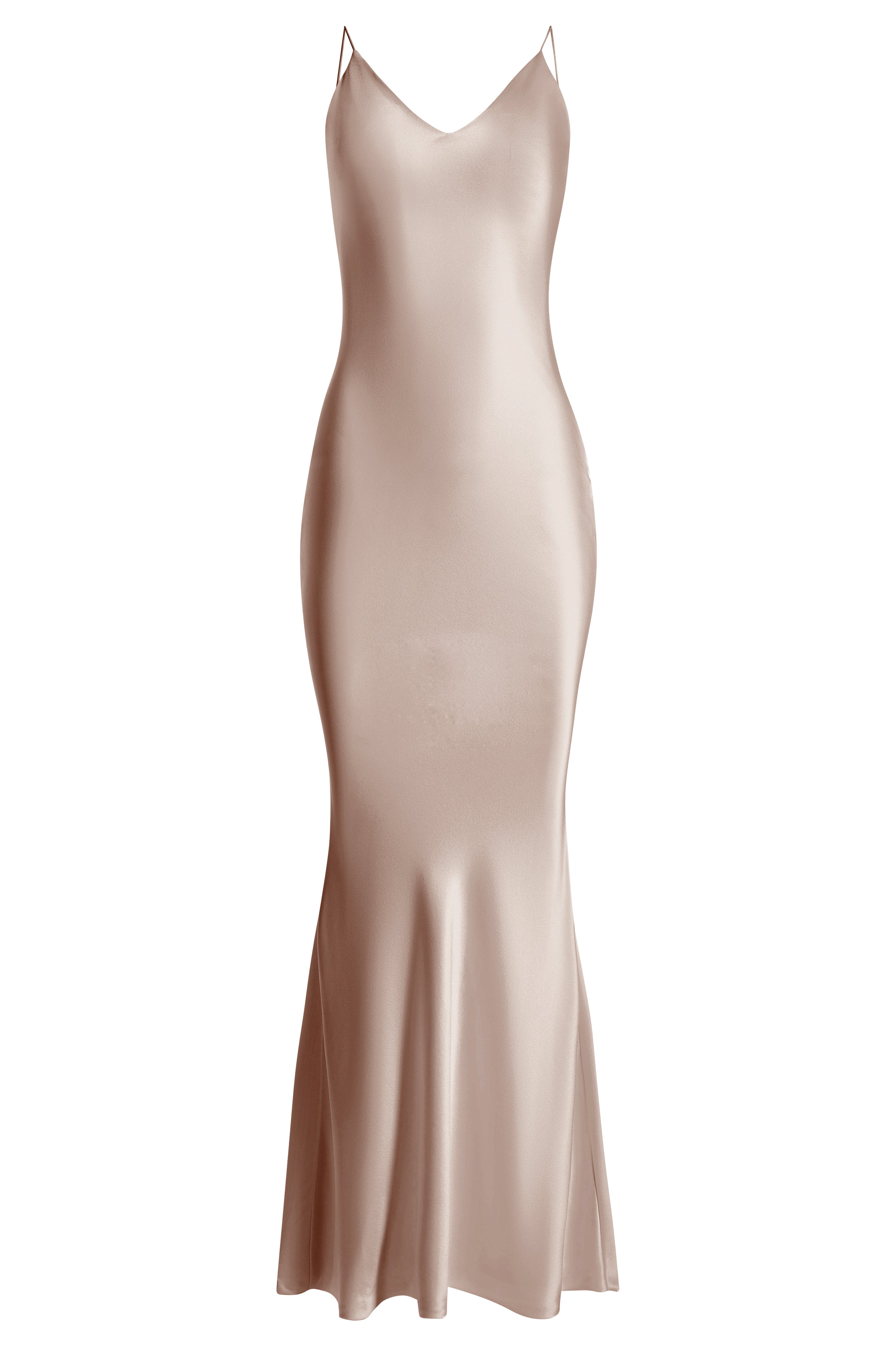 V-neck slip dress
