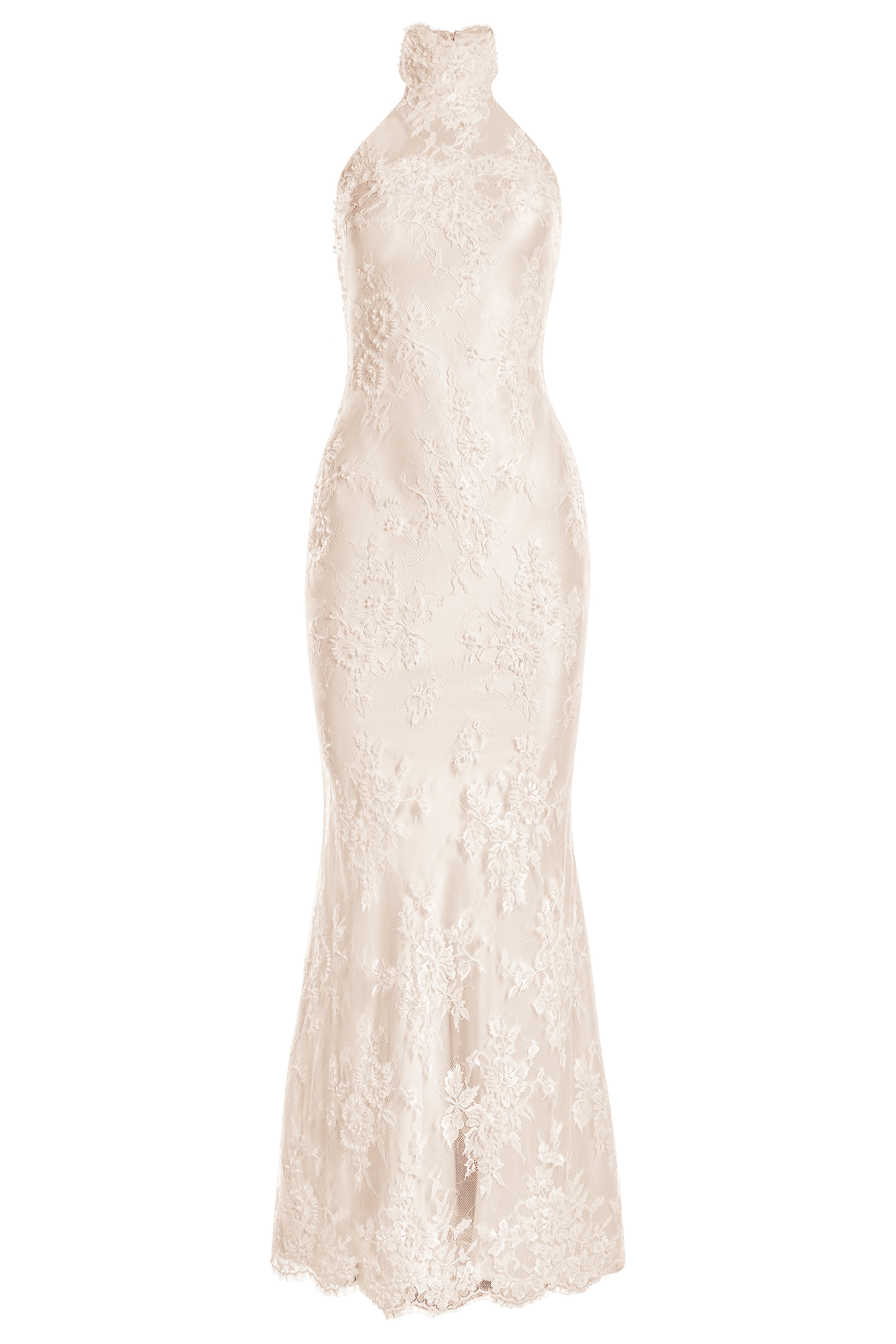 Halter column dress