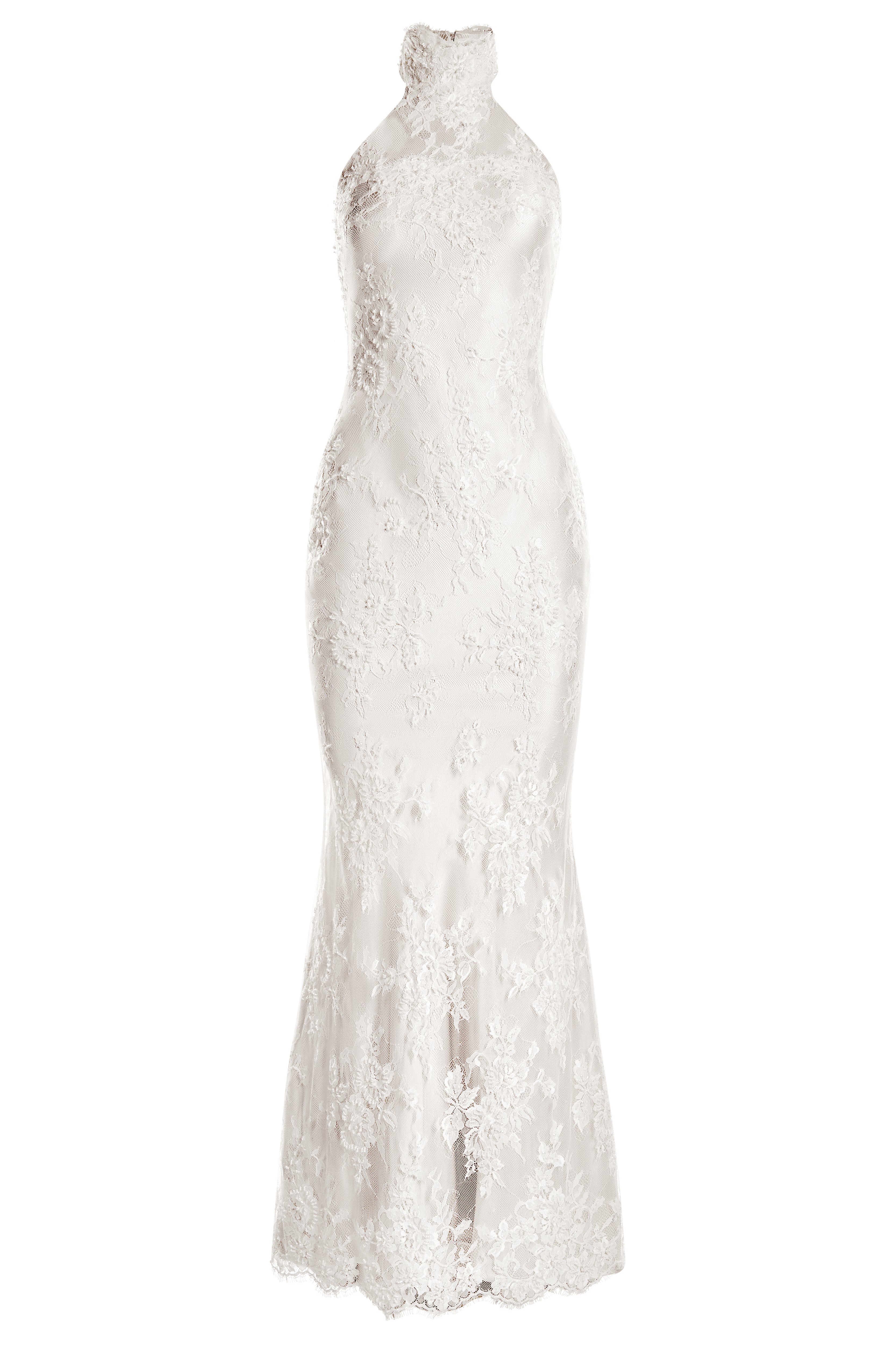 Halter column dress