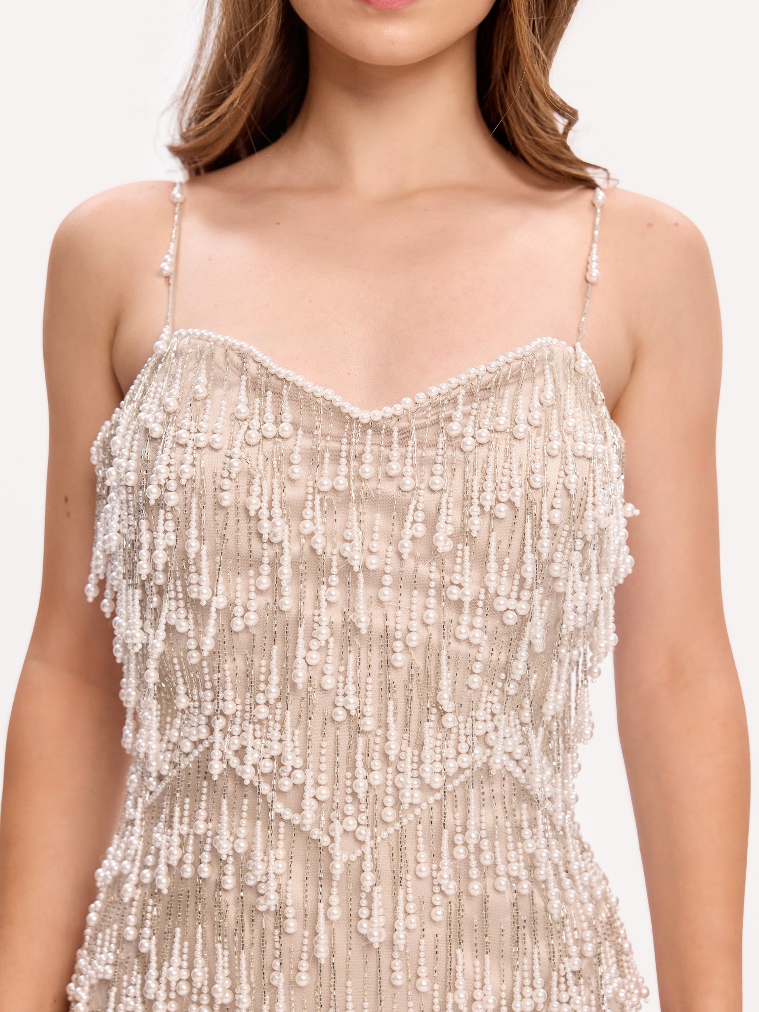 Beaded corset short cocktail dress