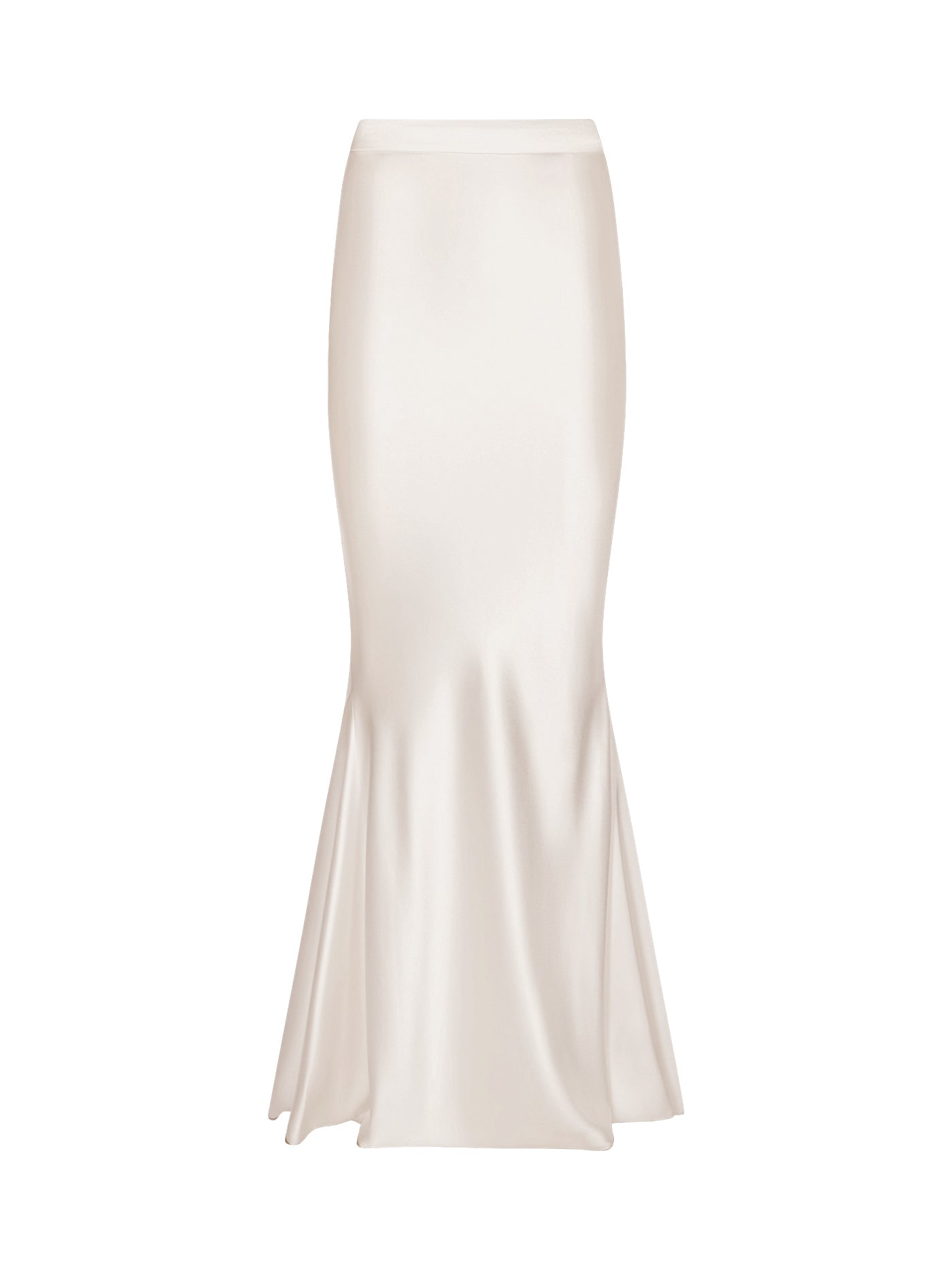 Bias-Cut Flared Skirt