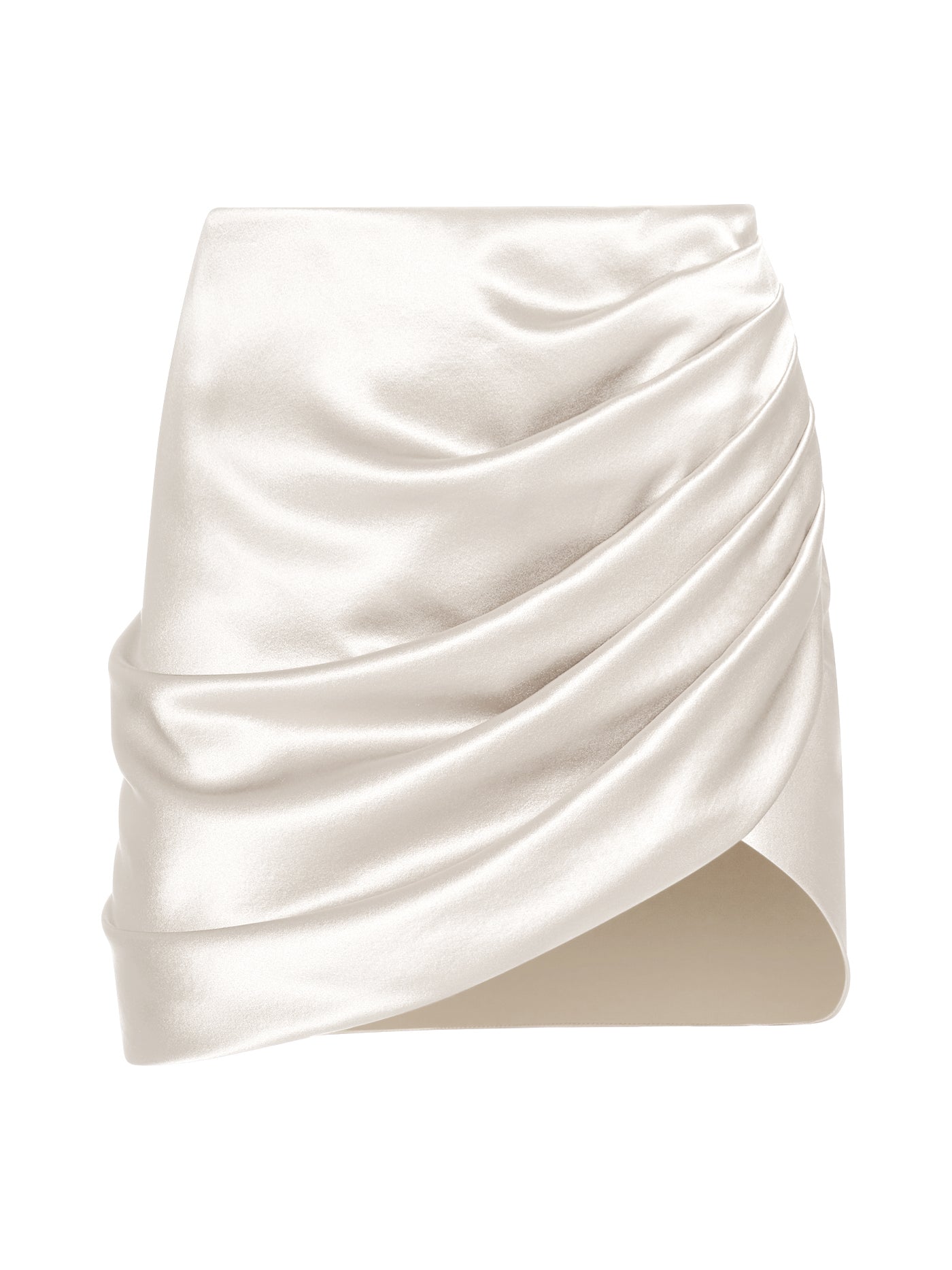 Draped Short Skirt