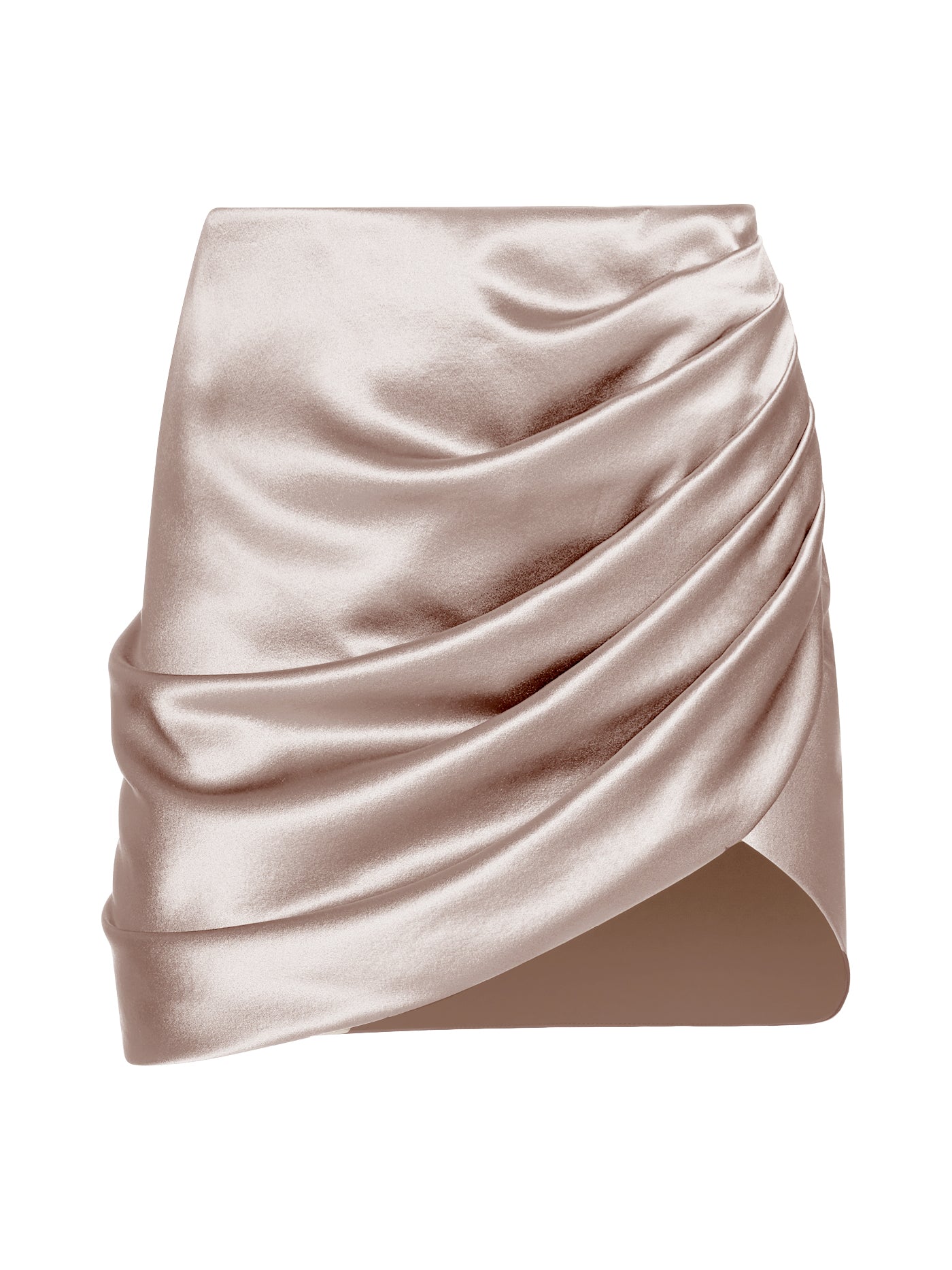 Draped Short Skirt